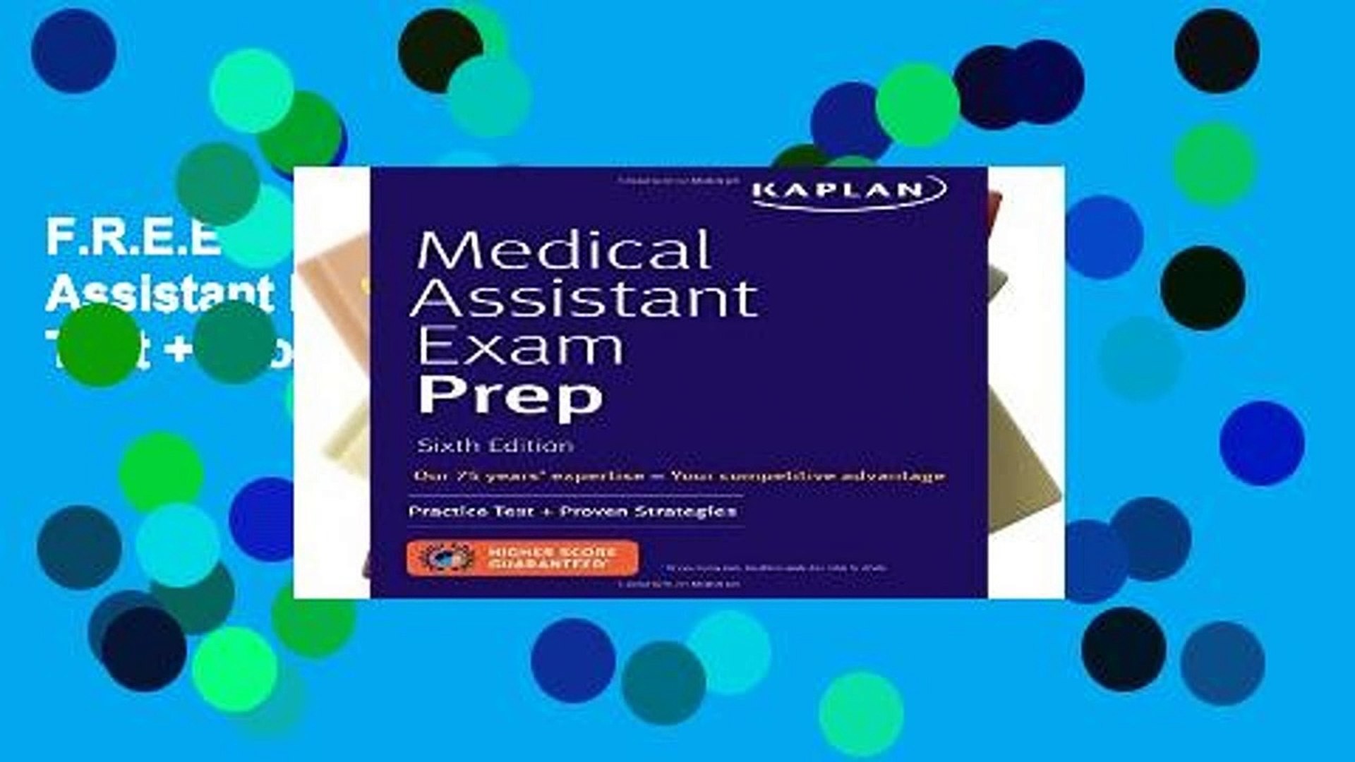 1920x1080 F.R.E.E [D.O.W.N.L.O.A.D] Medical Assistant Exam Prep: Practice Test +  Proven Strategies (Kaplan - video dailymotion