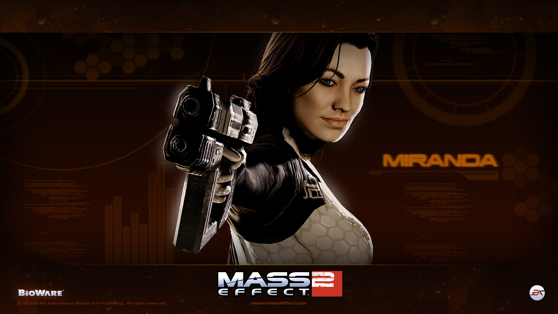 1920x1080 Miranda Lawson Mass Effect 3 wallpaper - 910156