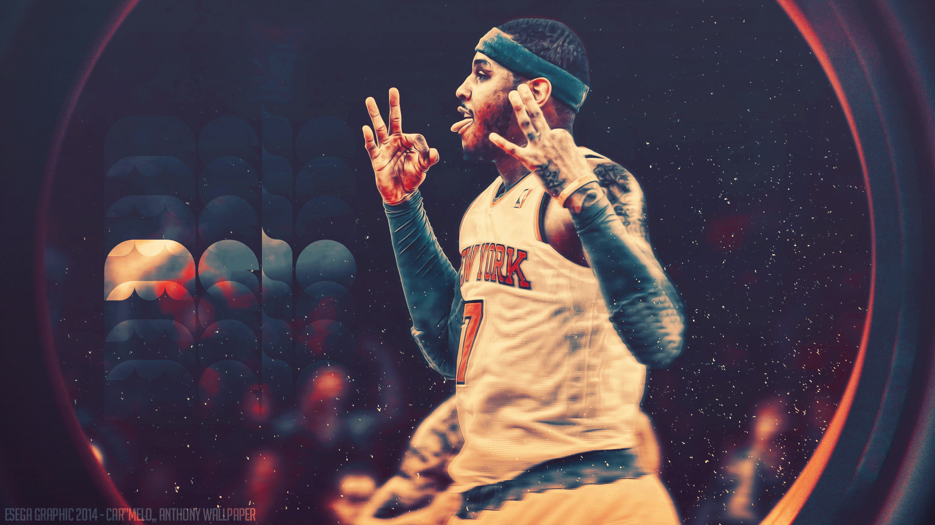 1920x1080 ... Carmelo Anthony Nyk Wallpaper - Version 2 by EsegaGraphic