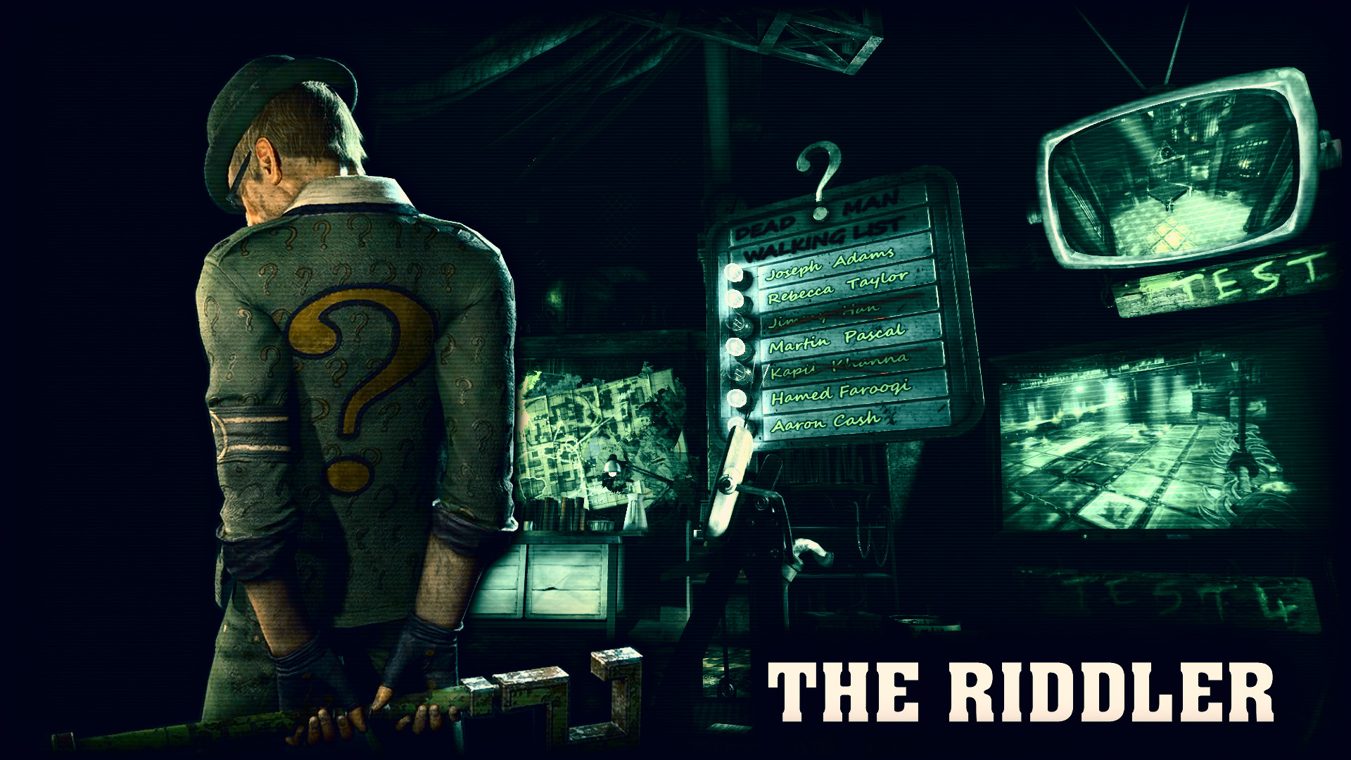 1920x1080 ... riddler wallpaper wallpapersafari; console games wallpapers page 187 ...