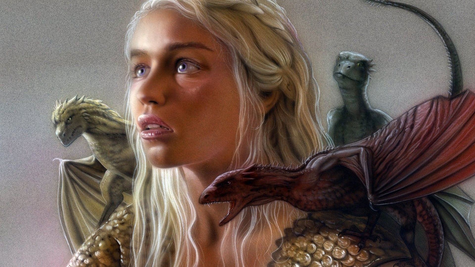 1920x1080 Daenerys Targaryen Mother of Dragons - 1920x1200 - Full HD 16/10 .