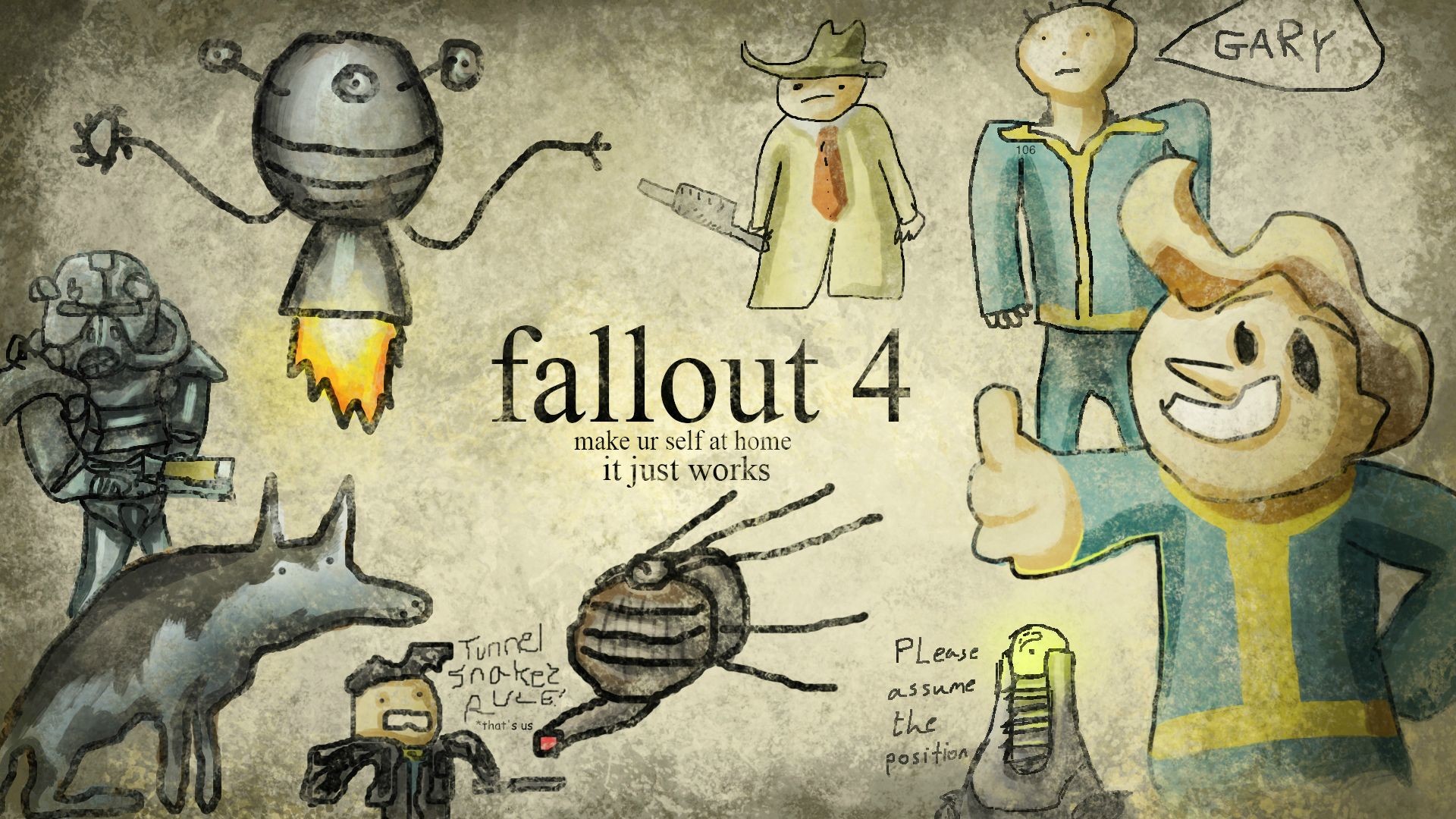 1920x1080 Those are nice, but there is only one true Fallout wallpaper.