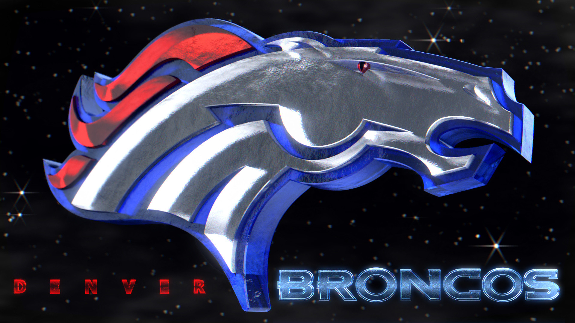 1920x1080 Denver Broncos logo by Kalle K at Coroflotcom 