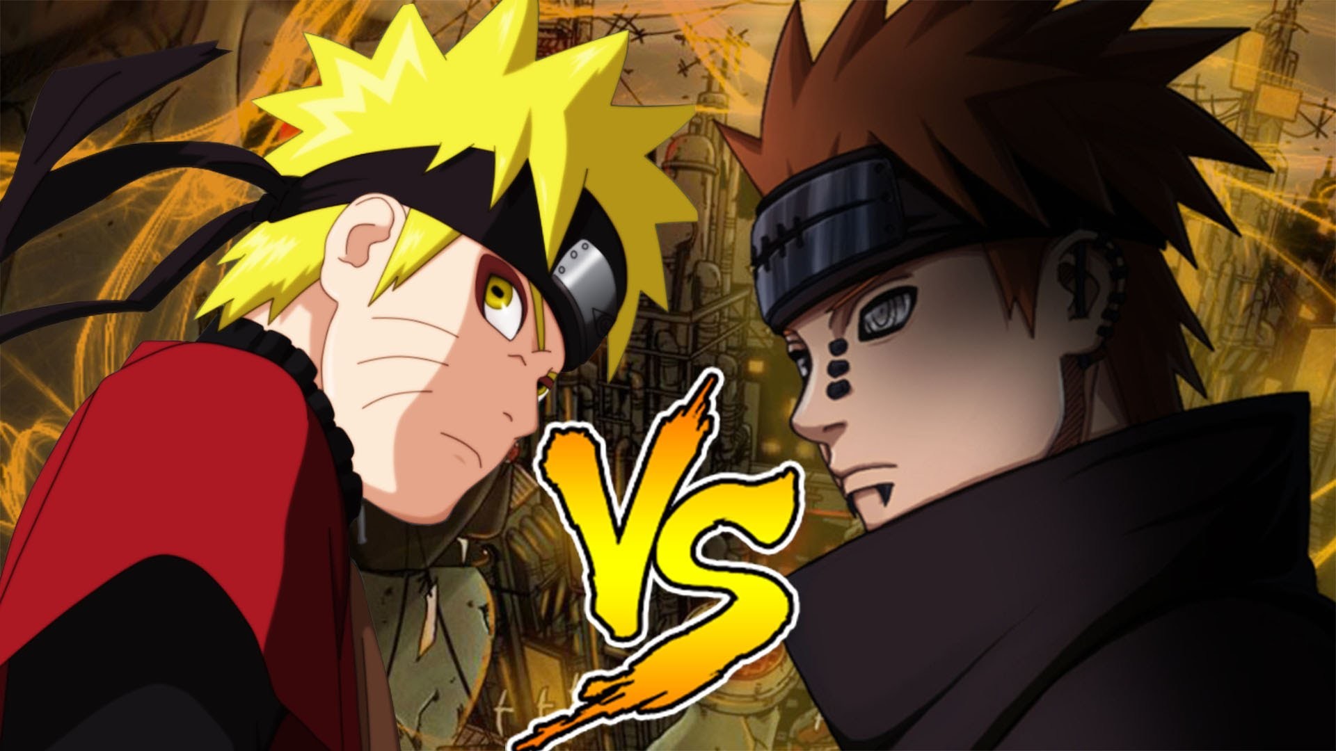 Naruto sage mode vs pain