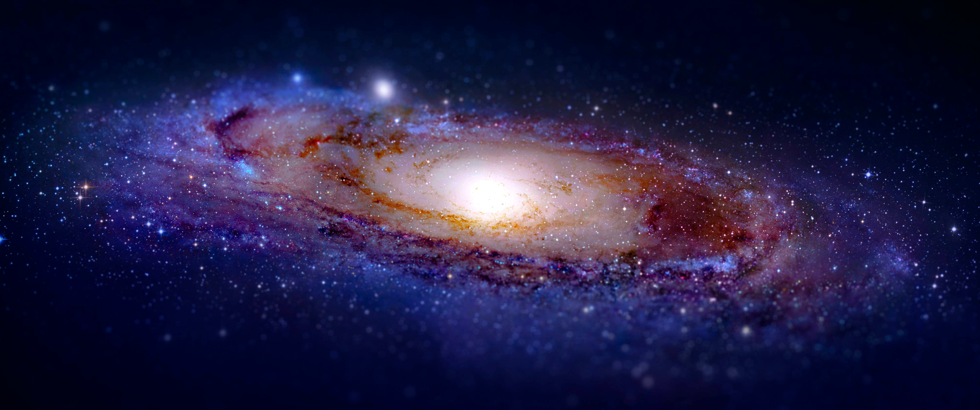 3440x1440 Andromeda Galaxy Ultrawide Wallpaper