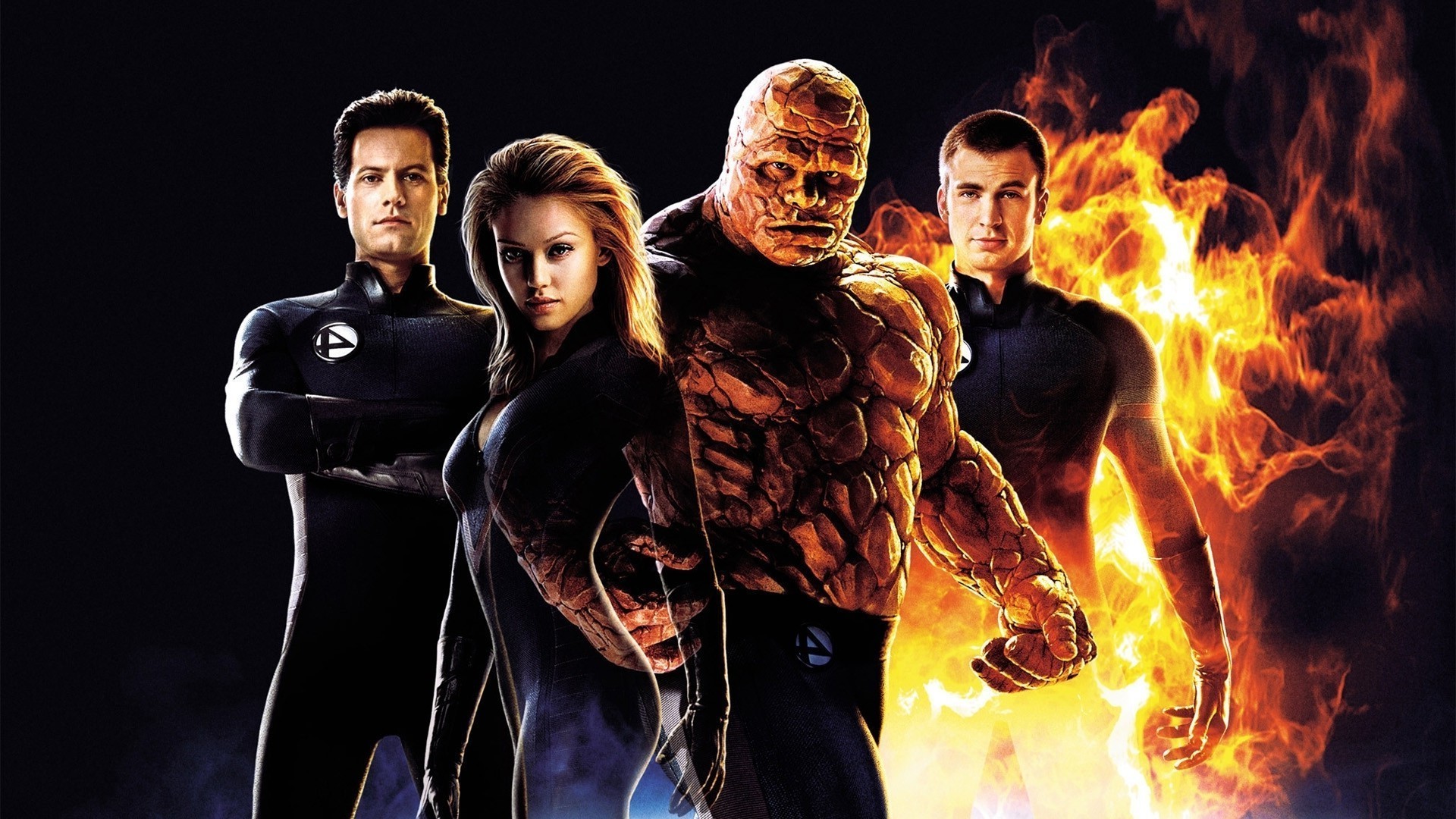1920x1080 movies, Fantastic Four, Jessica Alba, Invisible Woman, Susan Storm, Human  Torch, Mr. Fantastic, Chris Evans, Thing Wallpapers HD / Desktop and Mobile  ...