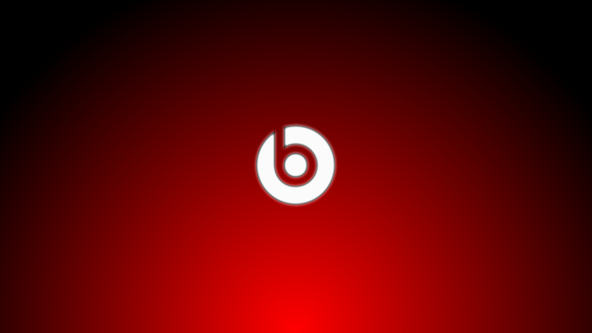 1920x1080 Beats By Dr Dre red