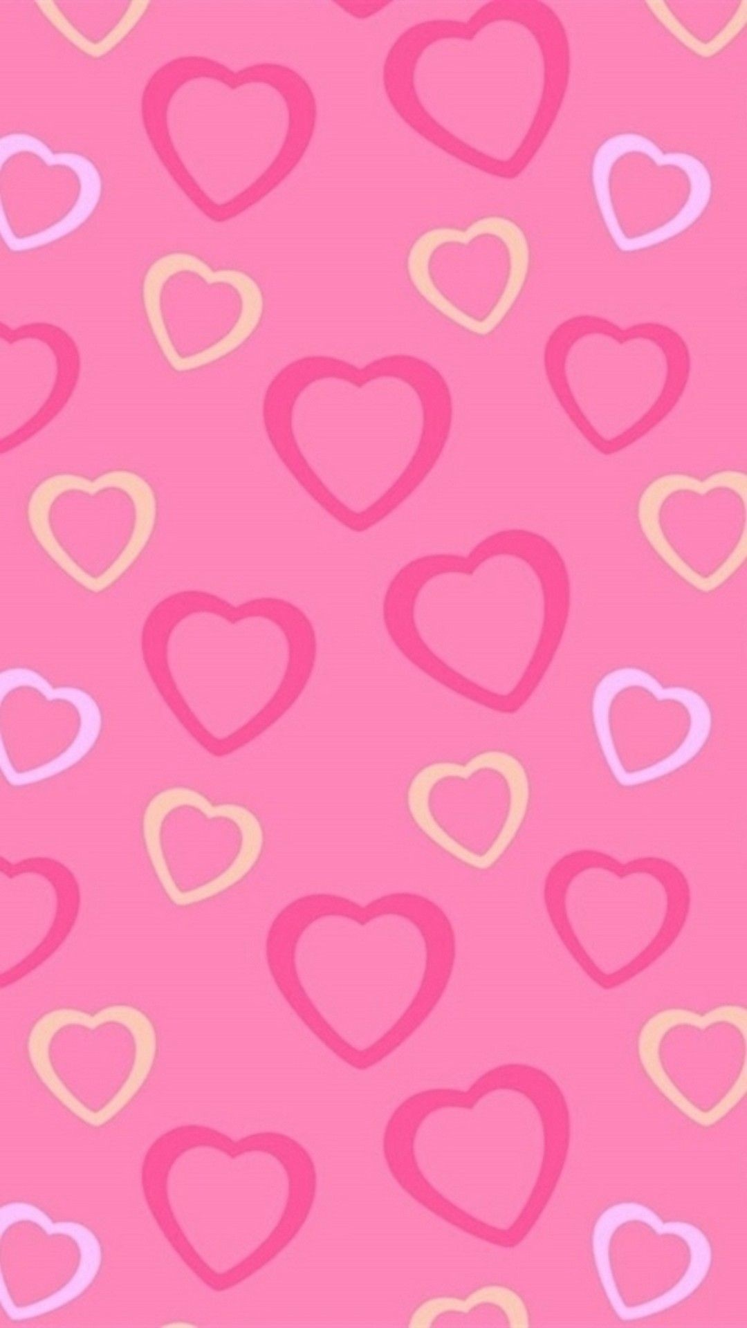 1080x1920 Cute Girly Heart Backgrounds