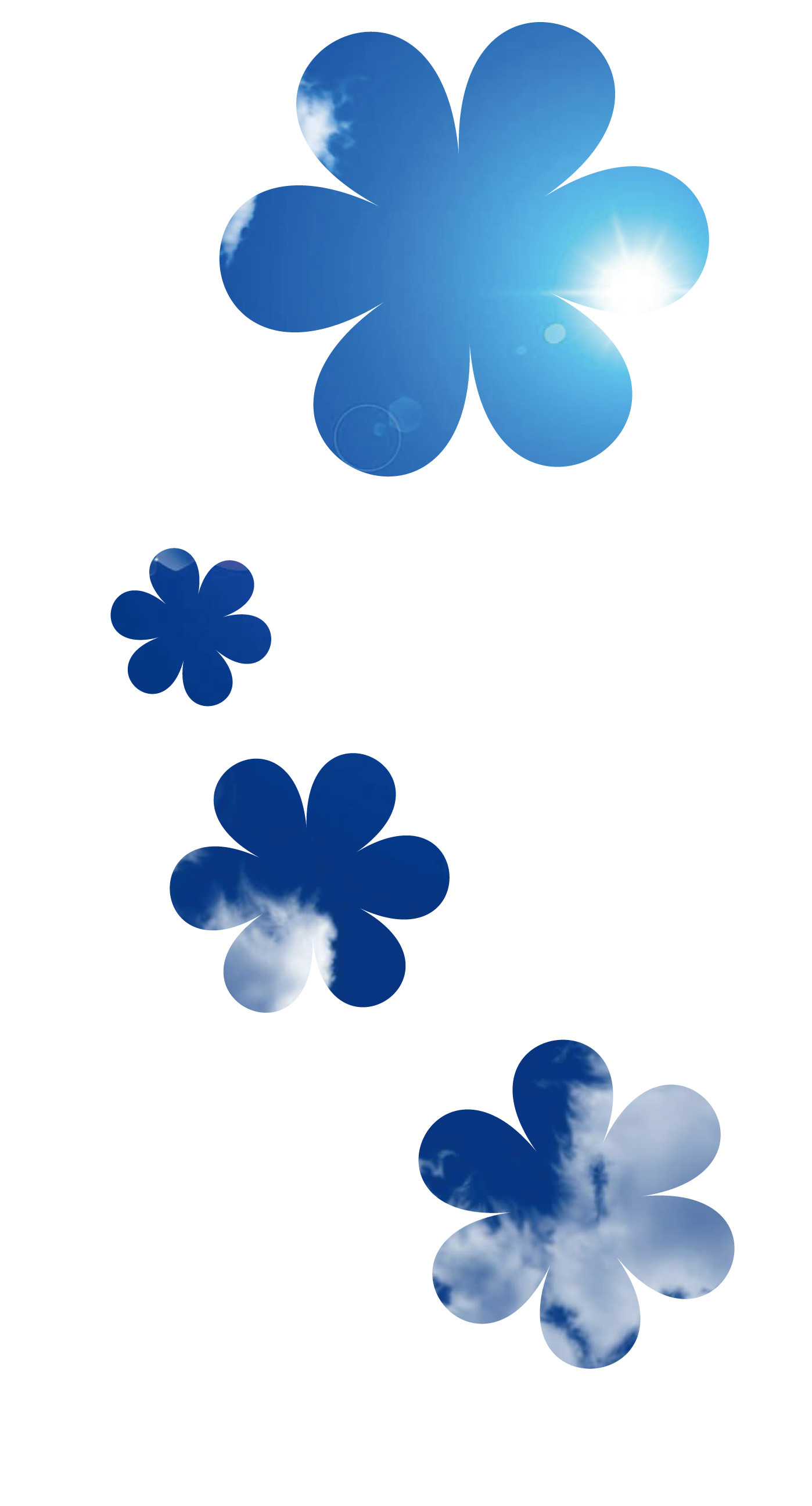 1398x2592 bluecuteflowerSimplewhite. iPhone 6s Plus / iPhone 6 Plus wallpaper