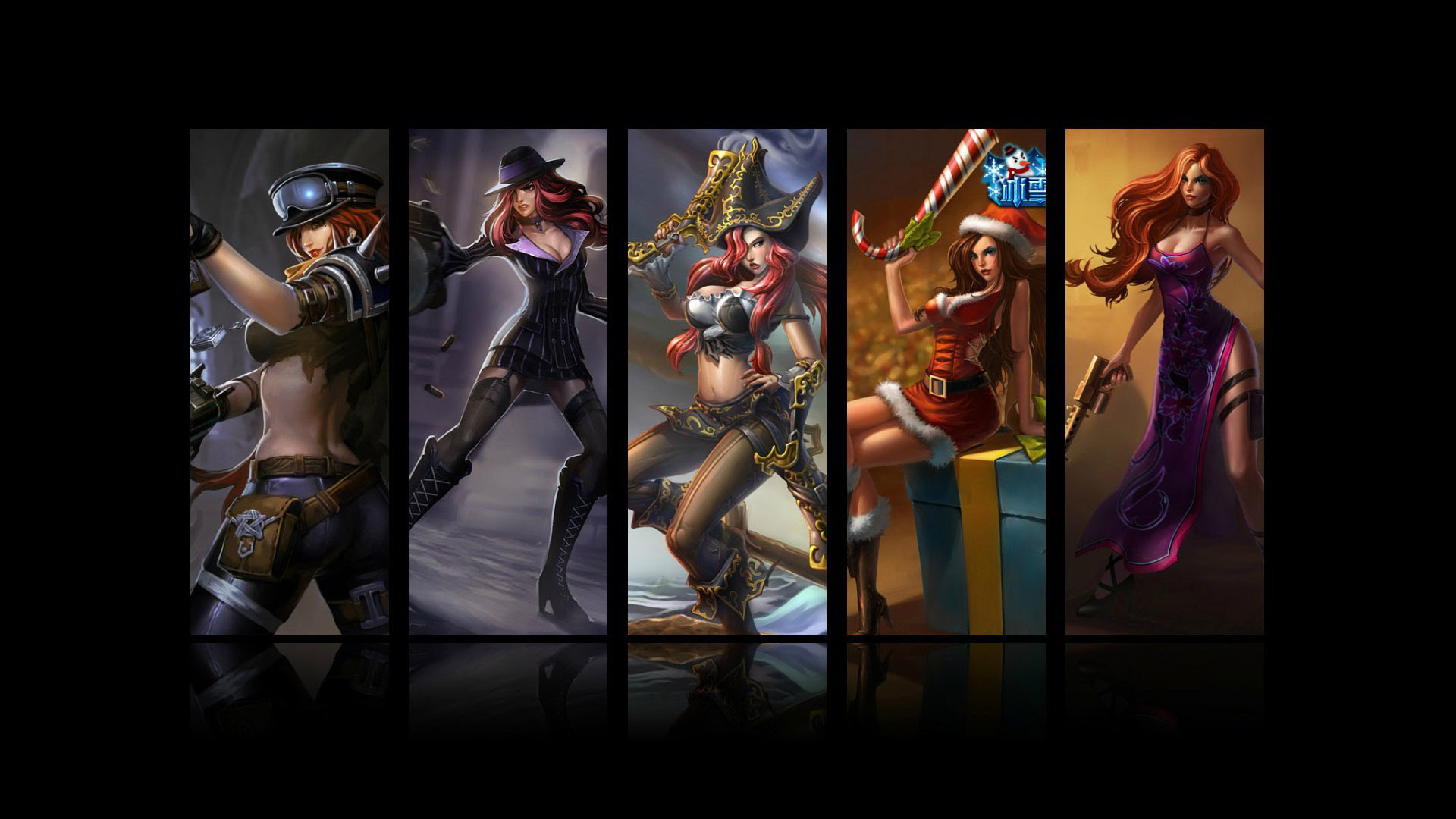 1920x1080 Video Game - League Of Legends Miss Fortune (League Of Legends) Video Game  Fantasy