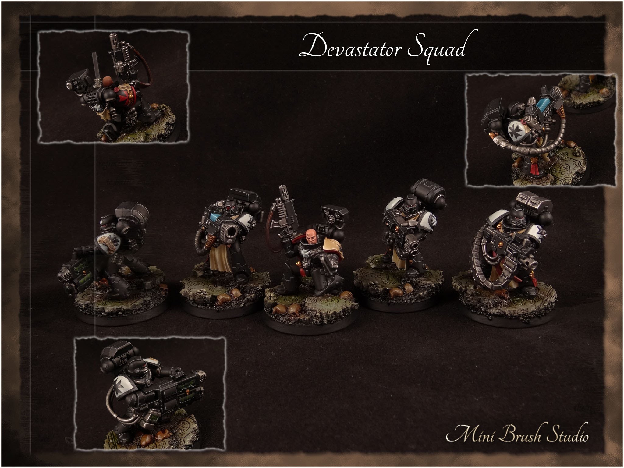 2048x1536 Warhammer 40k - Devastator Squad ( Black Templars )