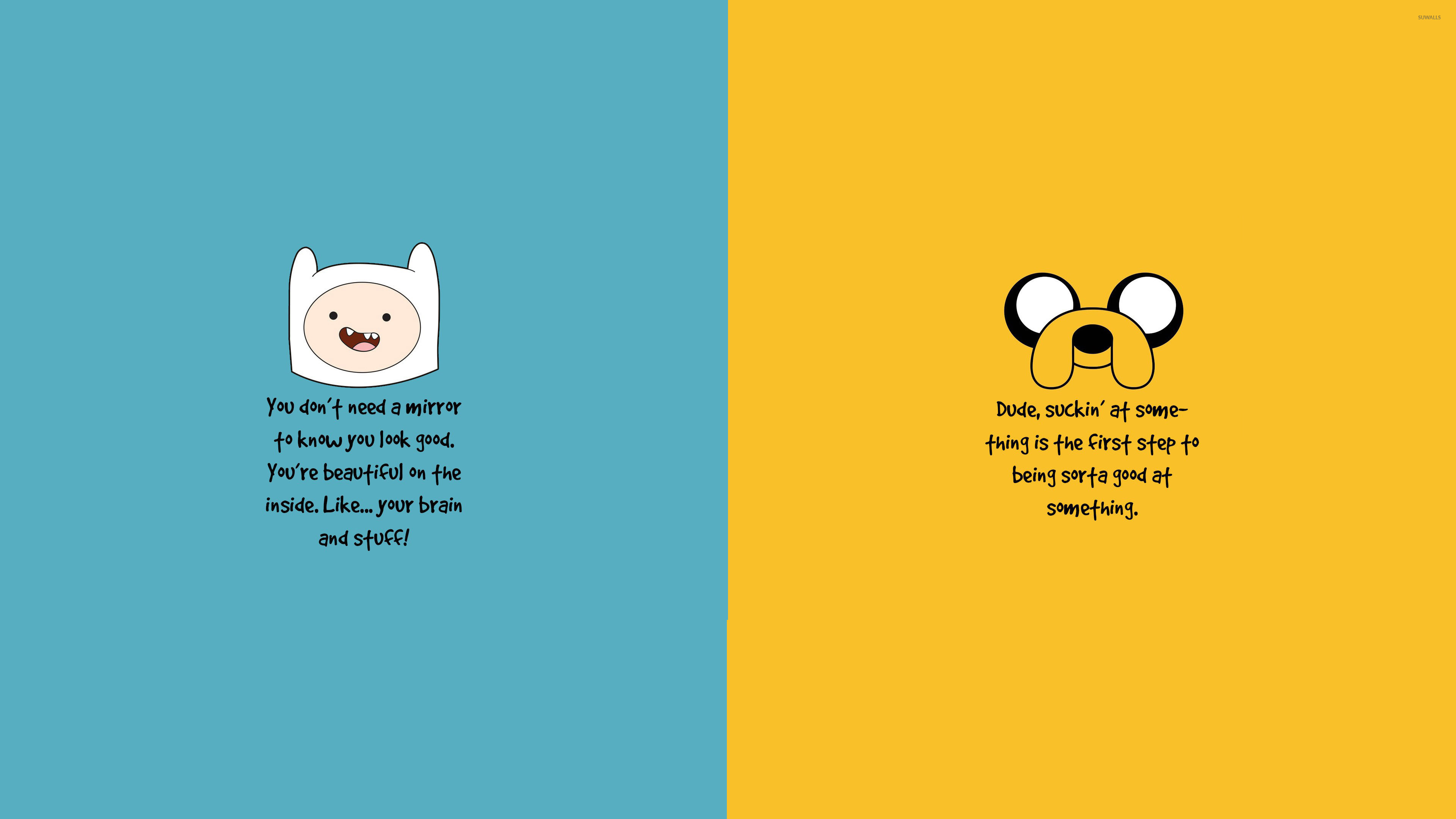 3840x2160 Adventure Time motivation wallpaper