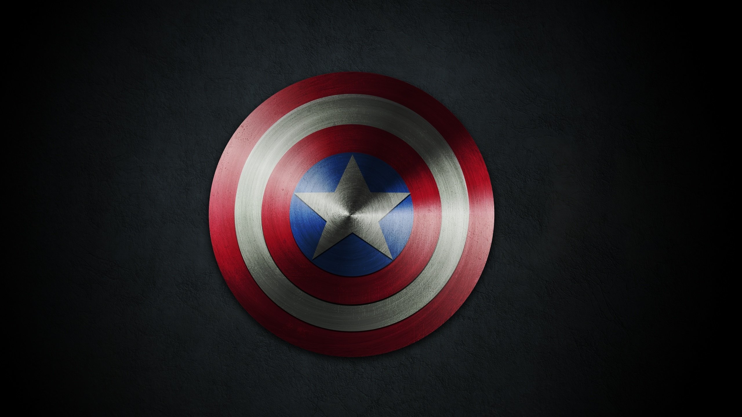 2560x1440 Captain America Shield Wallpapers HD Logo Brands Wallpaper