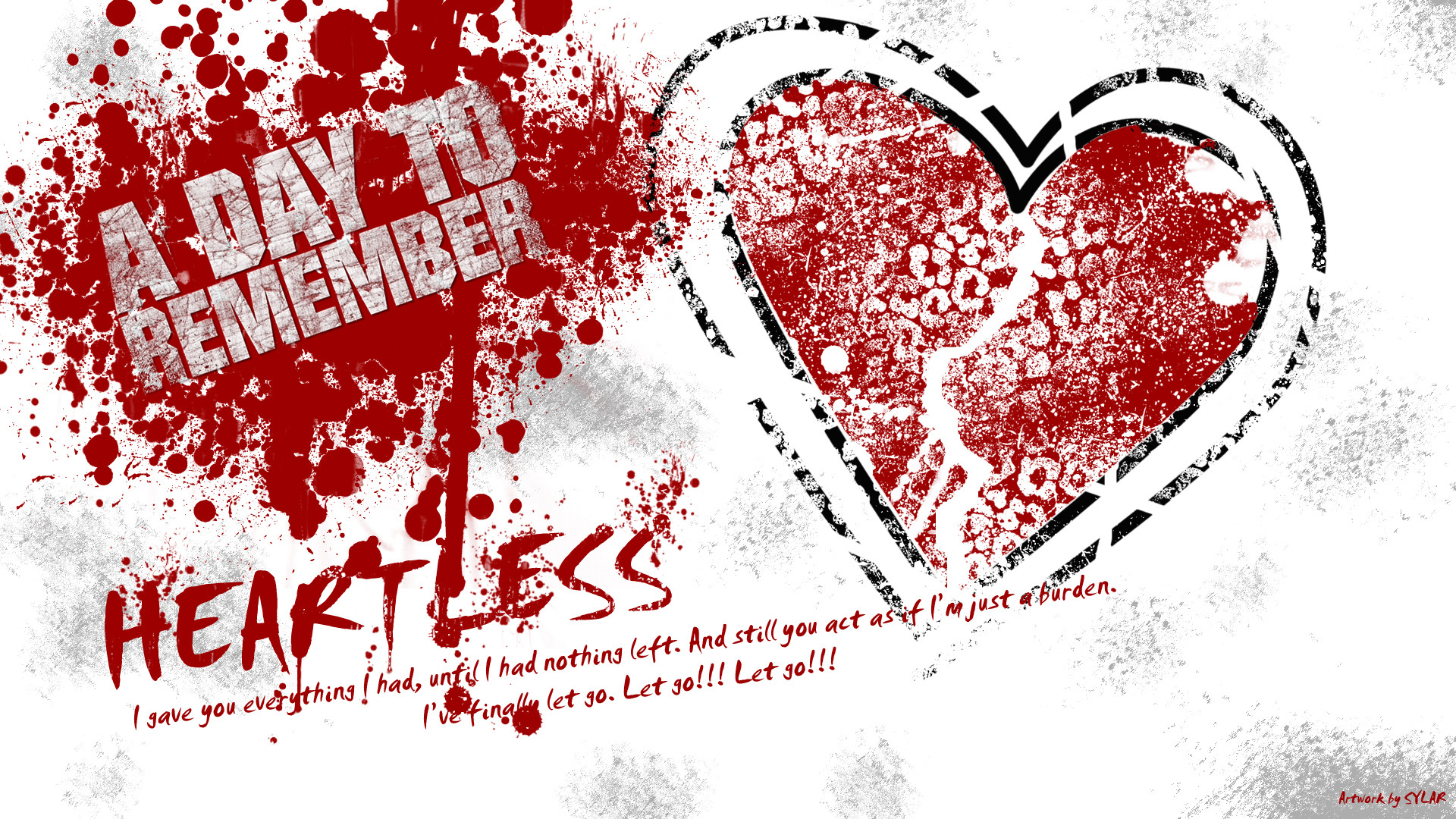 1920x1080 ... A Day To Remember - Heartless by SYL4R32
