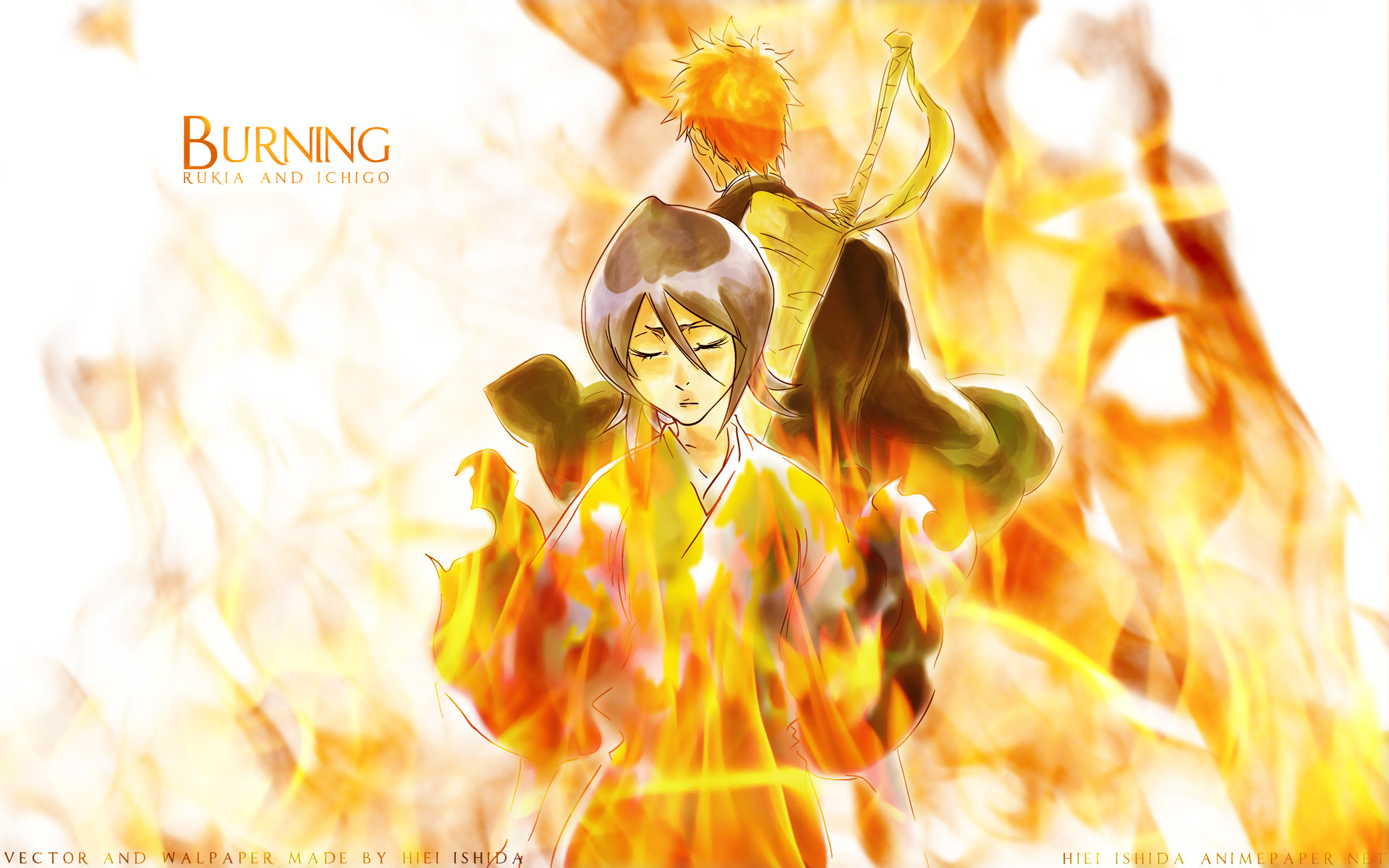 1920x1200 Bleach Forever images Ichigo and Rukia HD wallpaper and background photos
