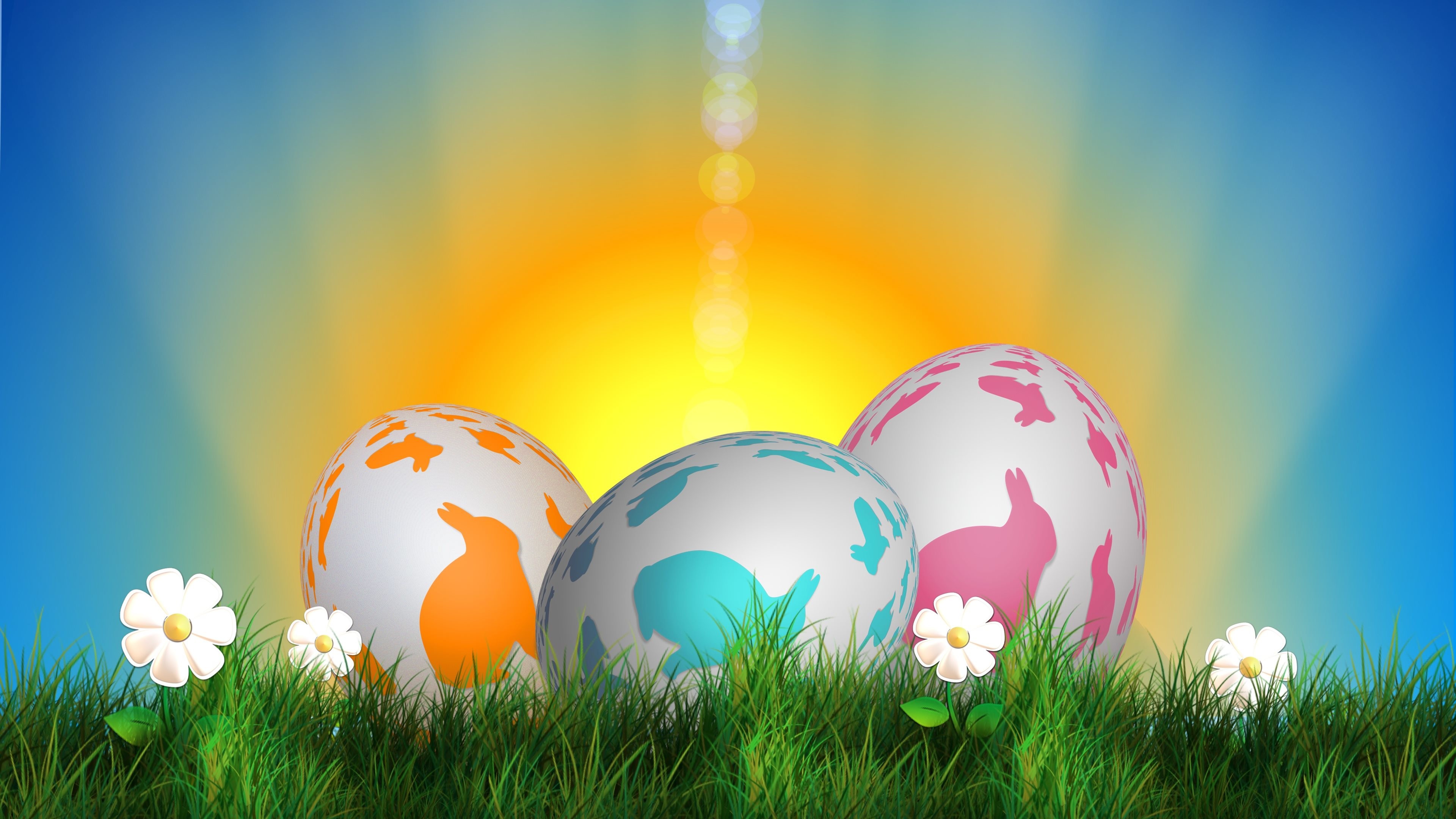 3840x2160 Easter Decoration Ultra HD