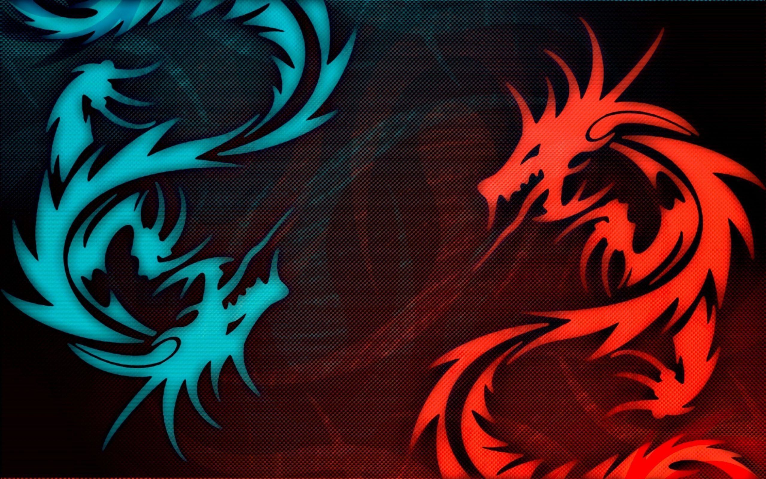 2560x1600 Wallpapers For > Black And Blue Dragon Wallpaper