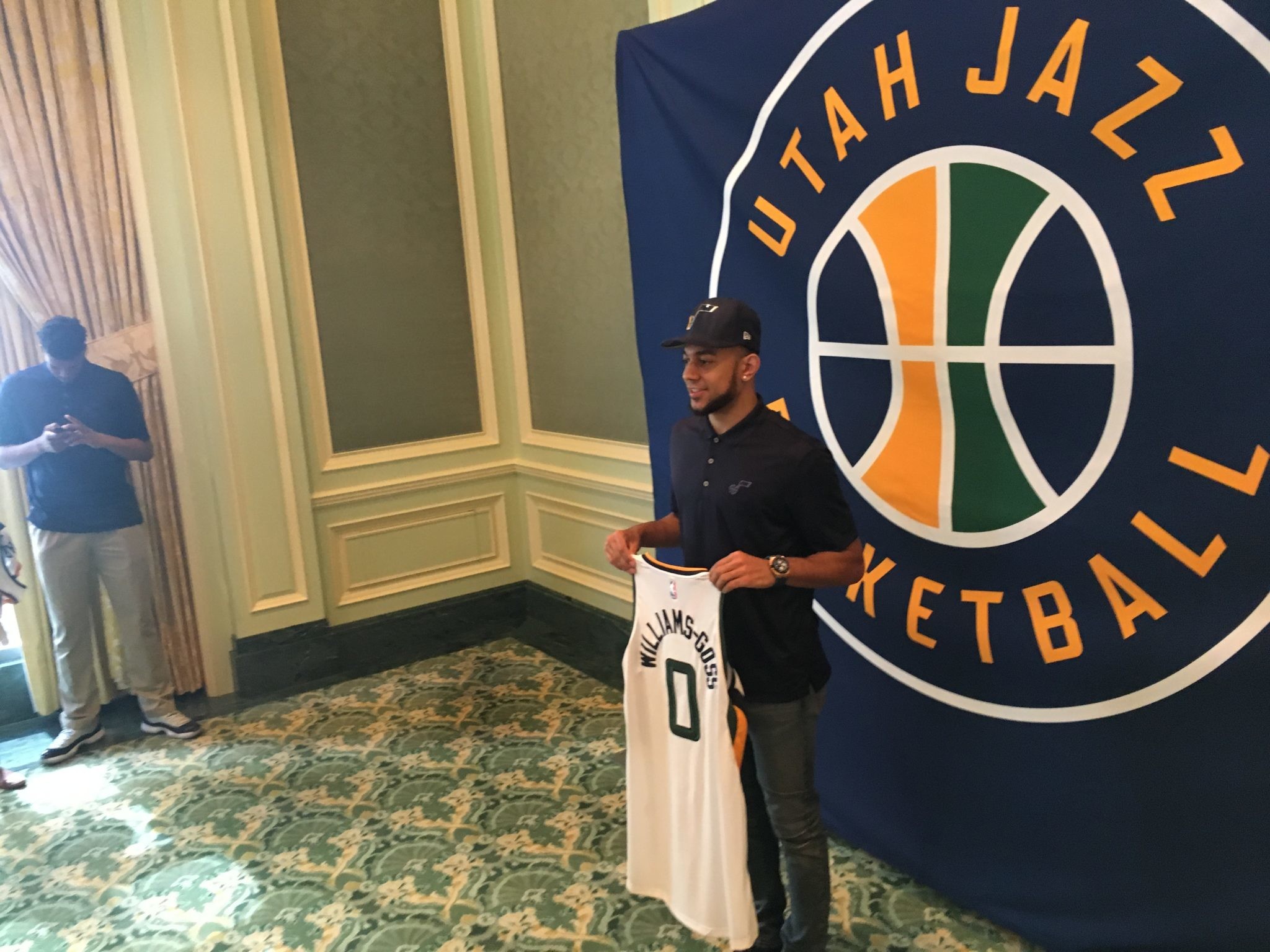 2048x1536 55th overall pick in the 2017 NBA Draft, Nigel Williams-Goss of the Utah  Jazz joined the Bill Riley Show to talk about being drafted by the Utah Jazz .