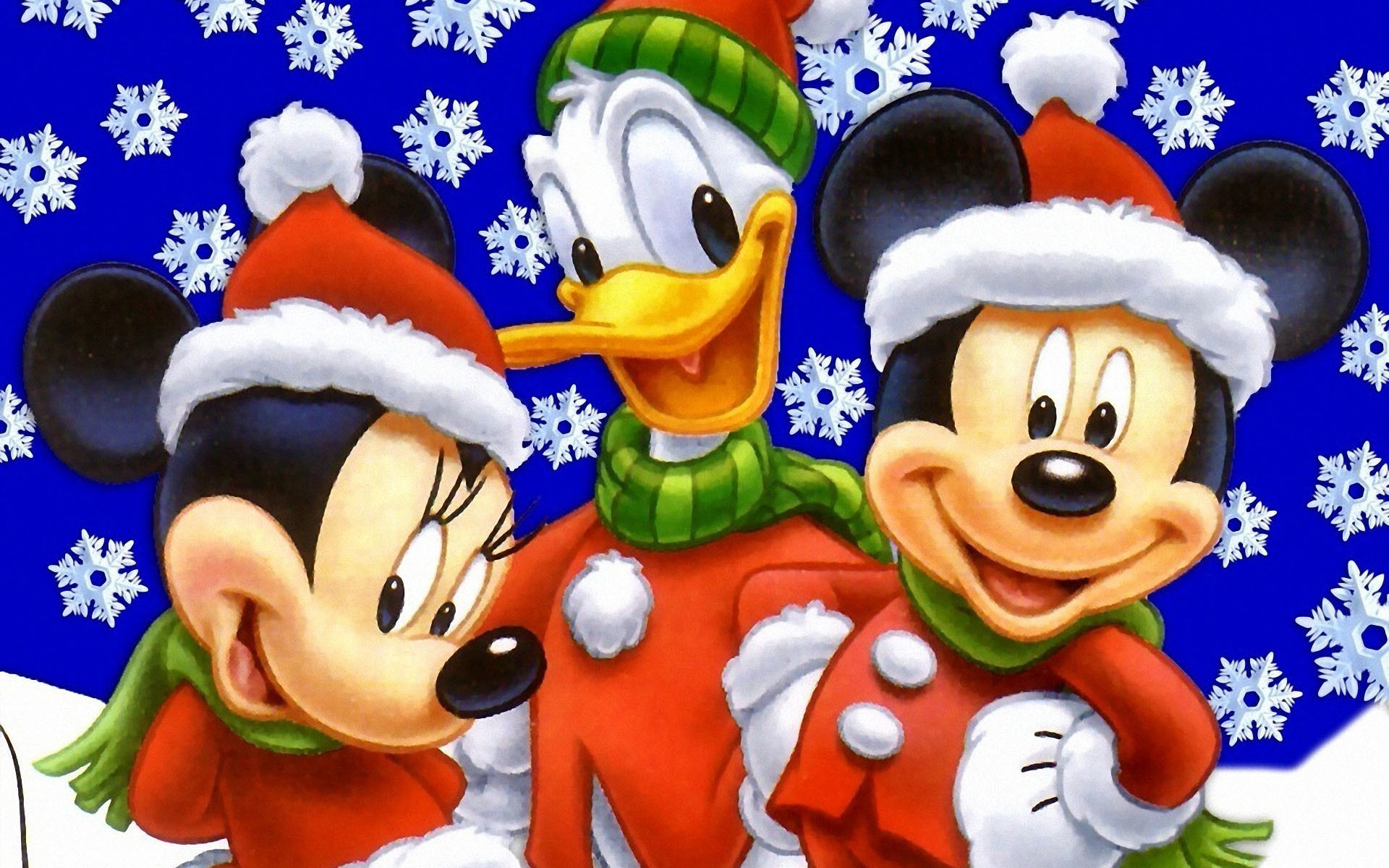 1920x1200 Mickey And Minnie Mouse With Donald Duck.