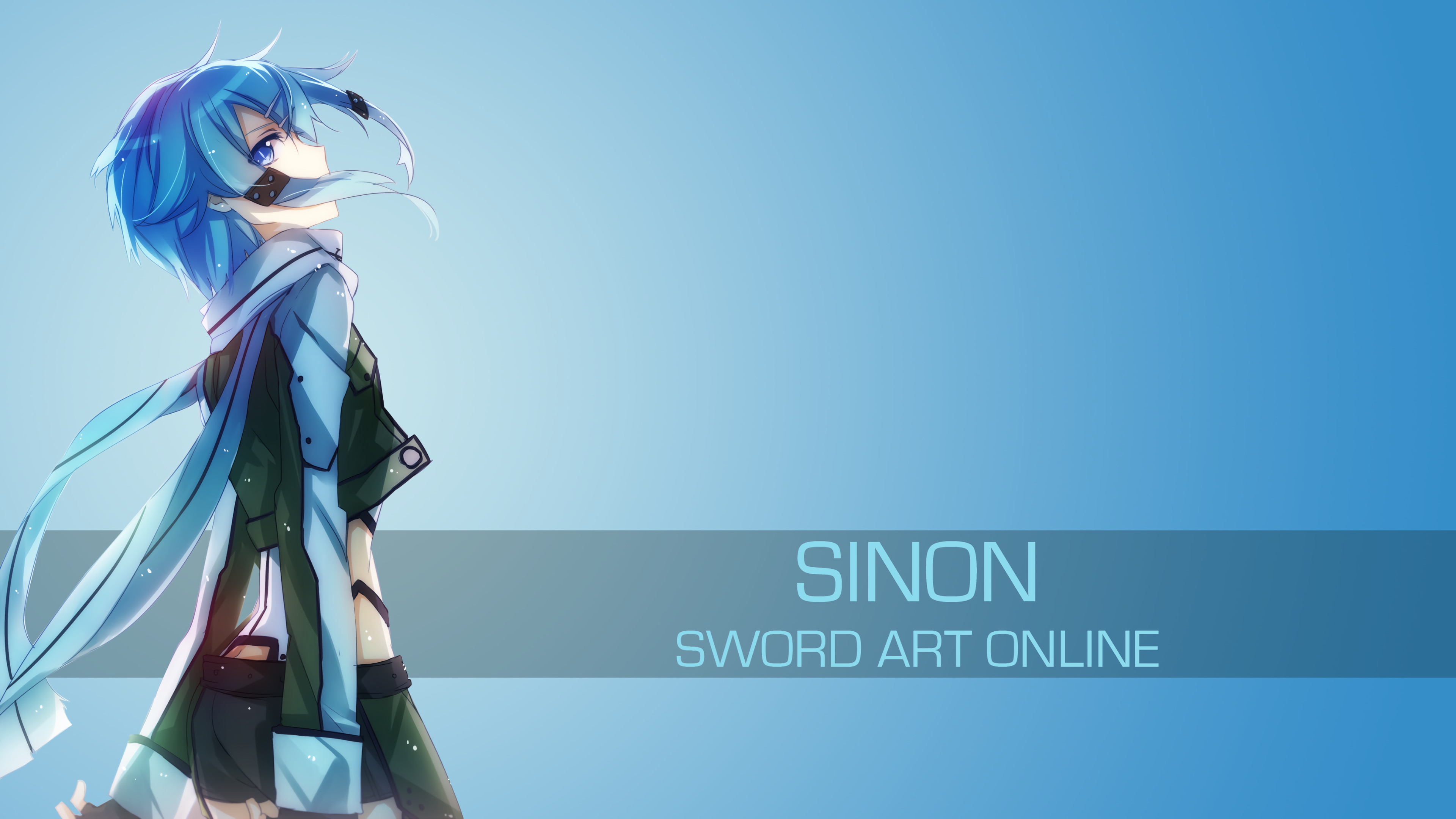 3840x2160 ... Sword Art Online-Sinon 1 by spectralfire234