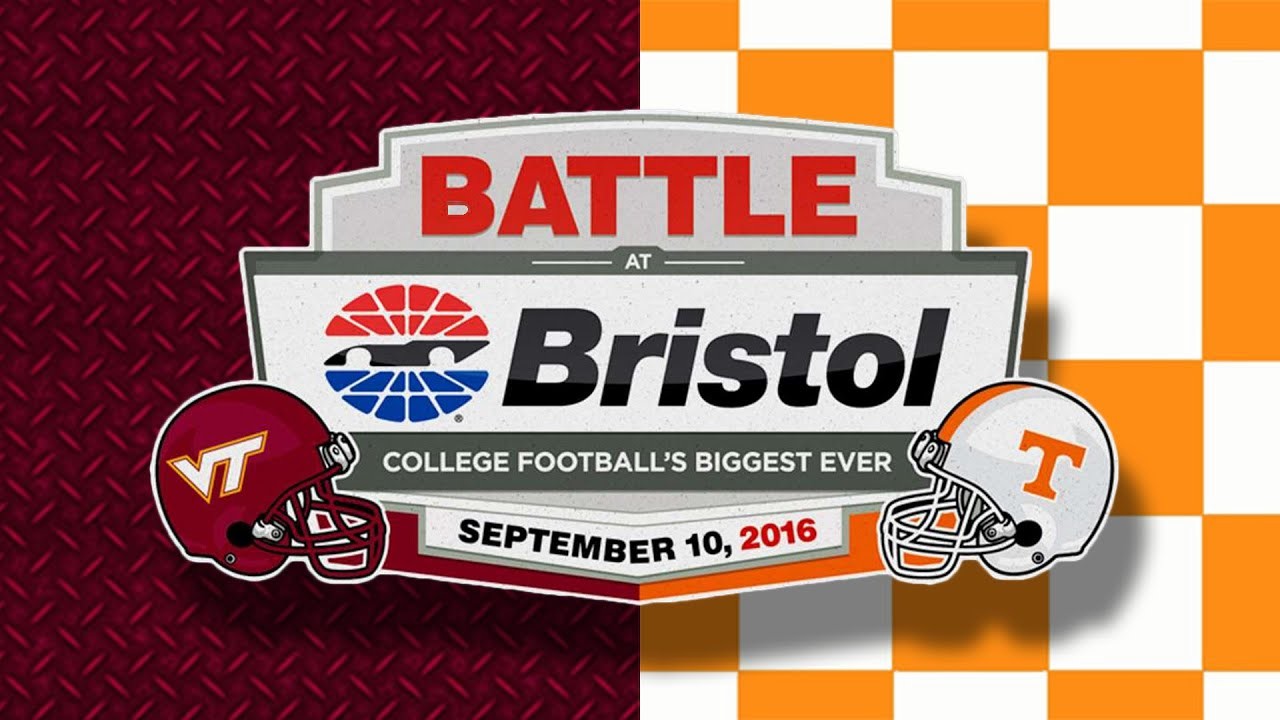 1920x1080 College football's biggest crowd ever | Virginia Tech vs. Tennessee |  Battle at Bristol