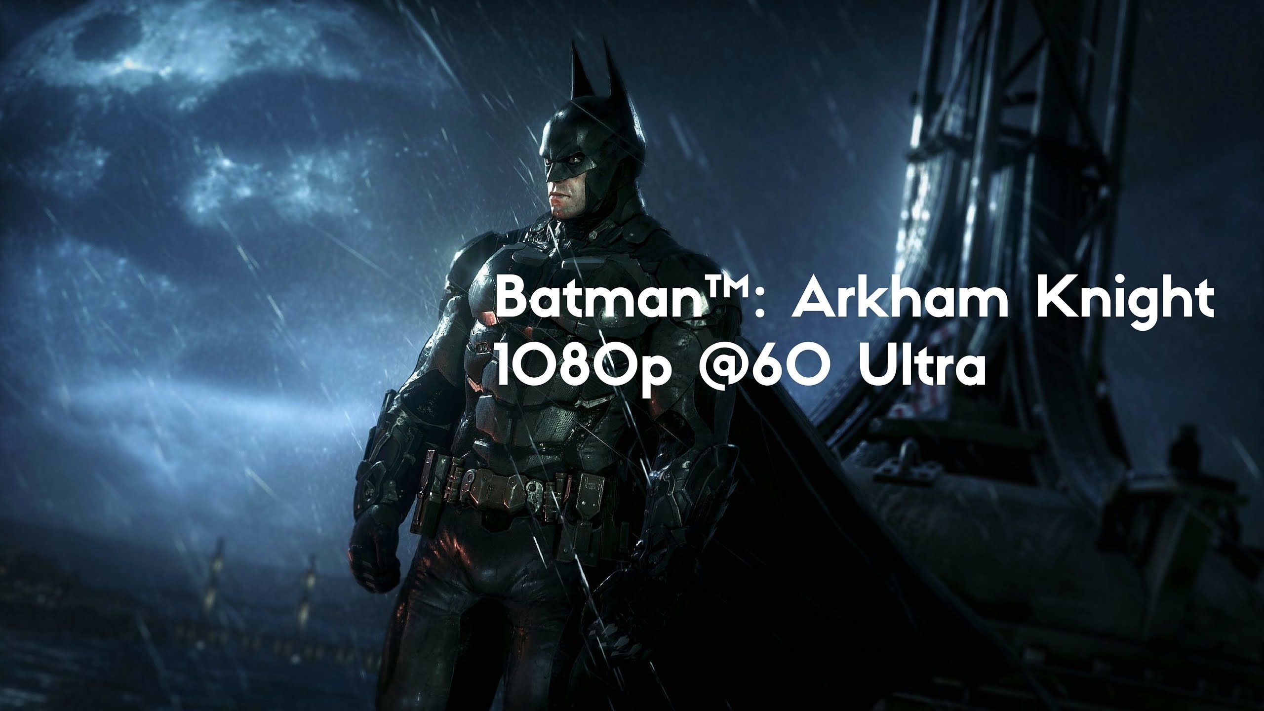 2560x1440 Batman: Arkham Knight Ultra # Intel i5 6600 CPU # EVGA GeForce GTX 970 FWT  - YouTube