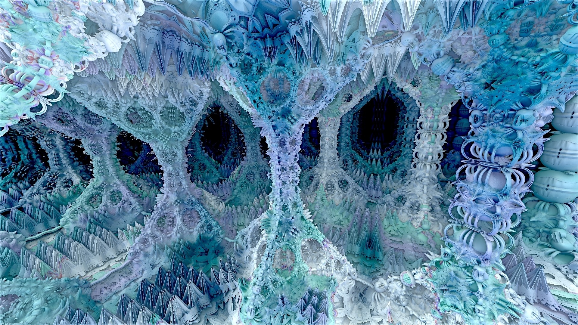 1920x1080  Wallpaper fractal, abstract, patterns