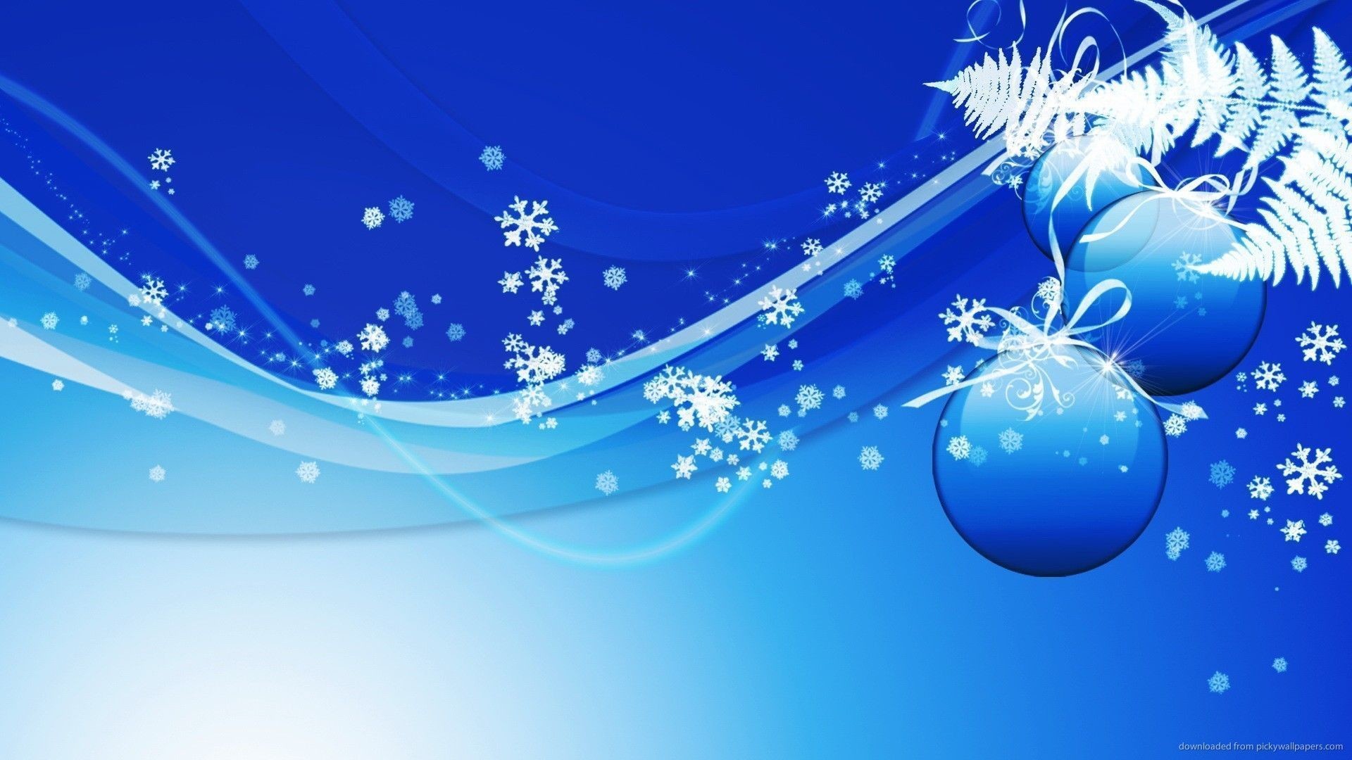 1920x1080 Download  Blue Design Christmas Background Wallpaper