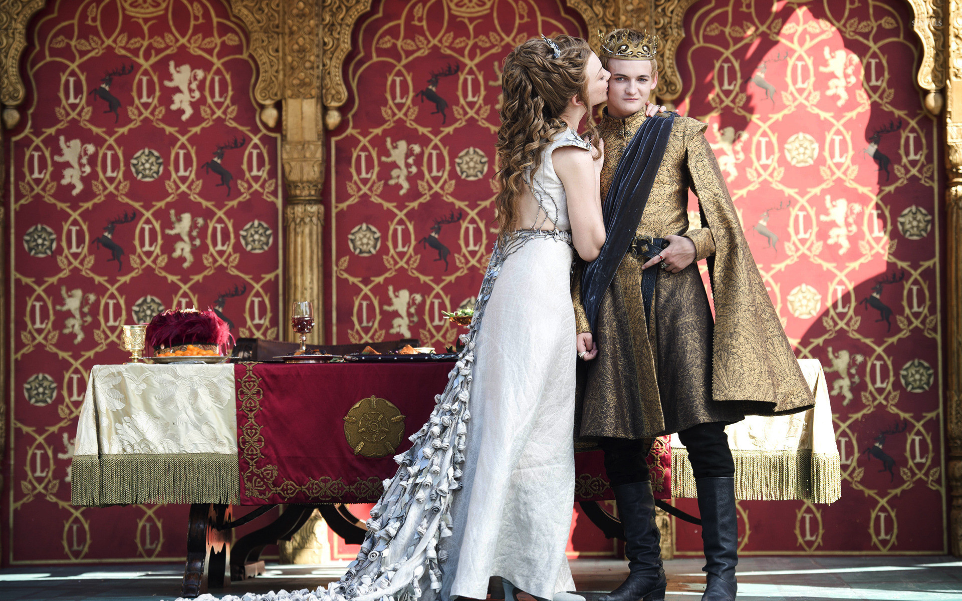 1920x1200 Joffrey and Margaery - Game of Thrones wallpaper