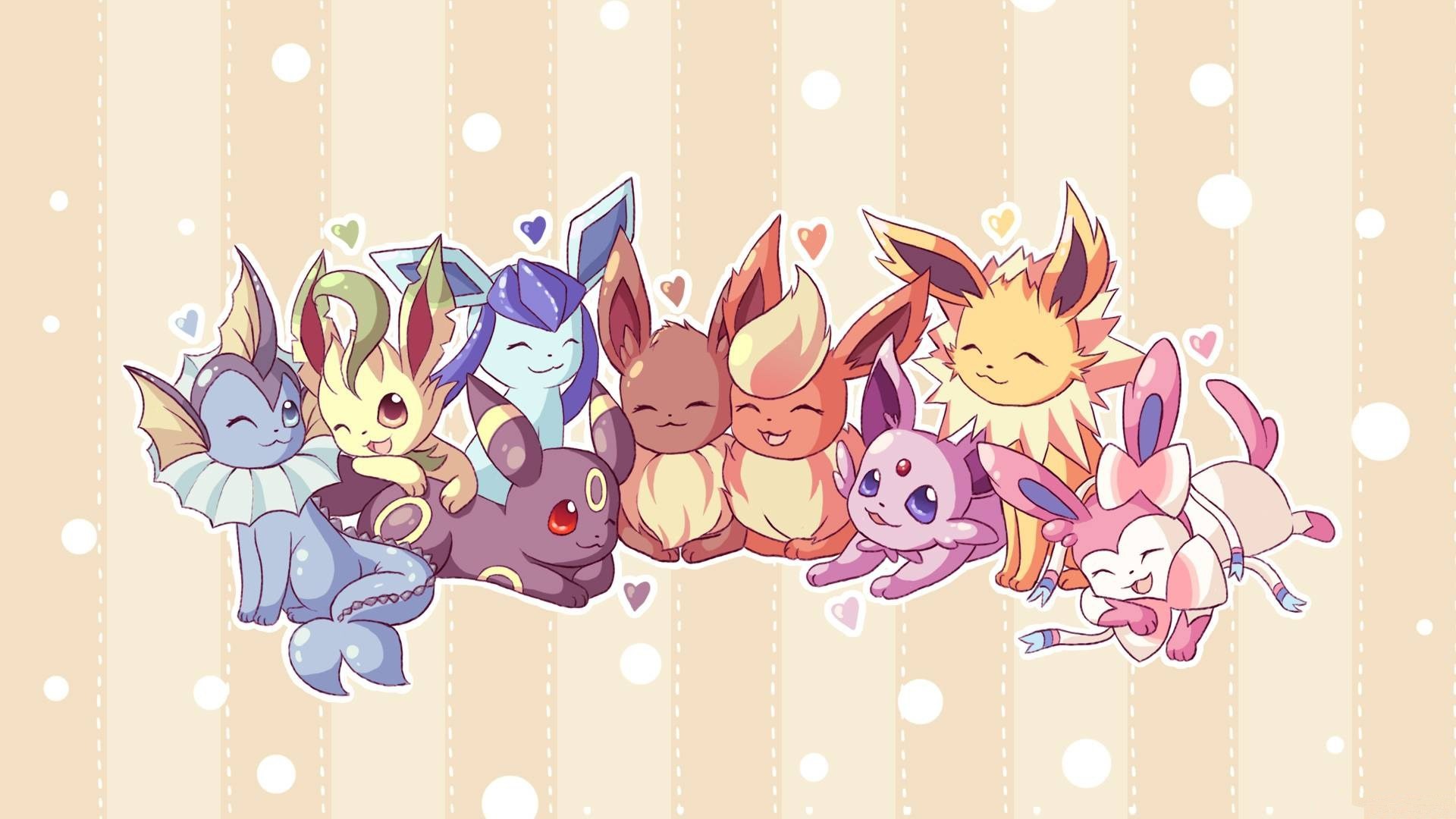1920x1080 cute all pokemon