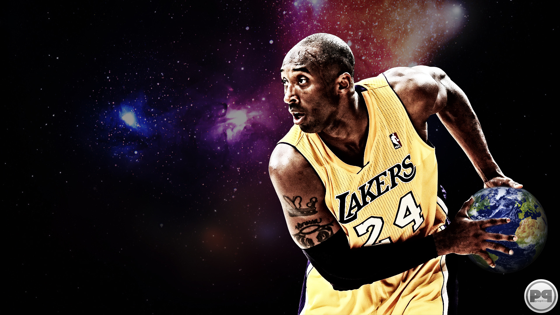 1920x1080 New NBA 2013 Kobe Bryant Los Angeles Lakers basketball wallpaper by  streetball fam member Pavan P