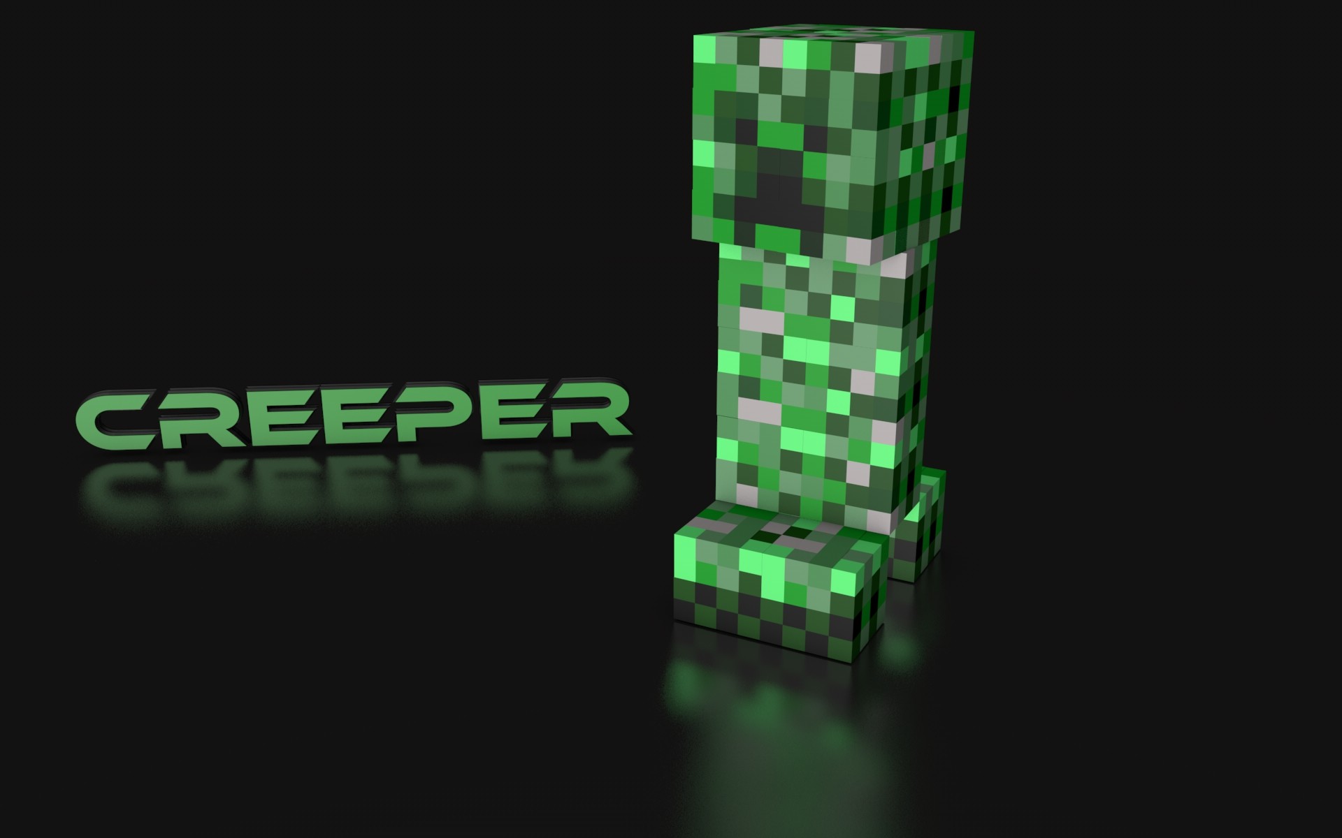 1920x1200 Fabulous Awesome Minecraft Wallpapers Creeper te Minecraft Creeper  Wallpapers for Computer HD Wallpaper of 
