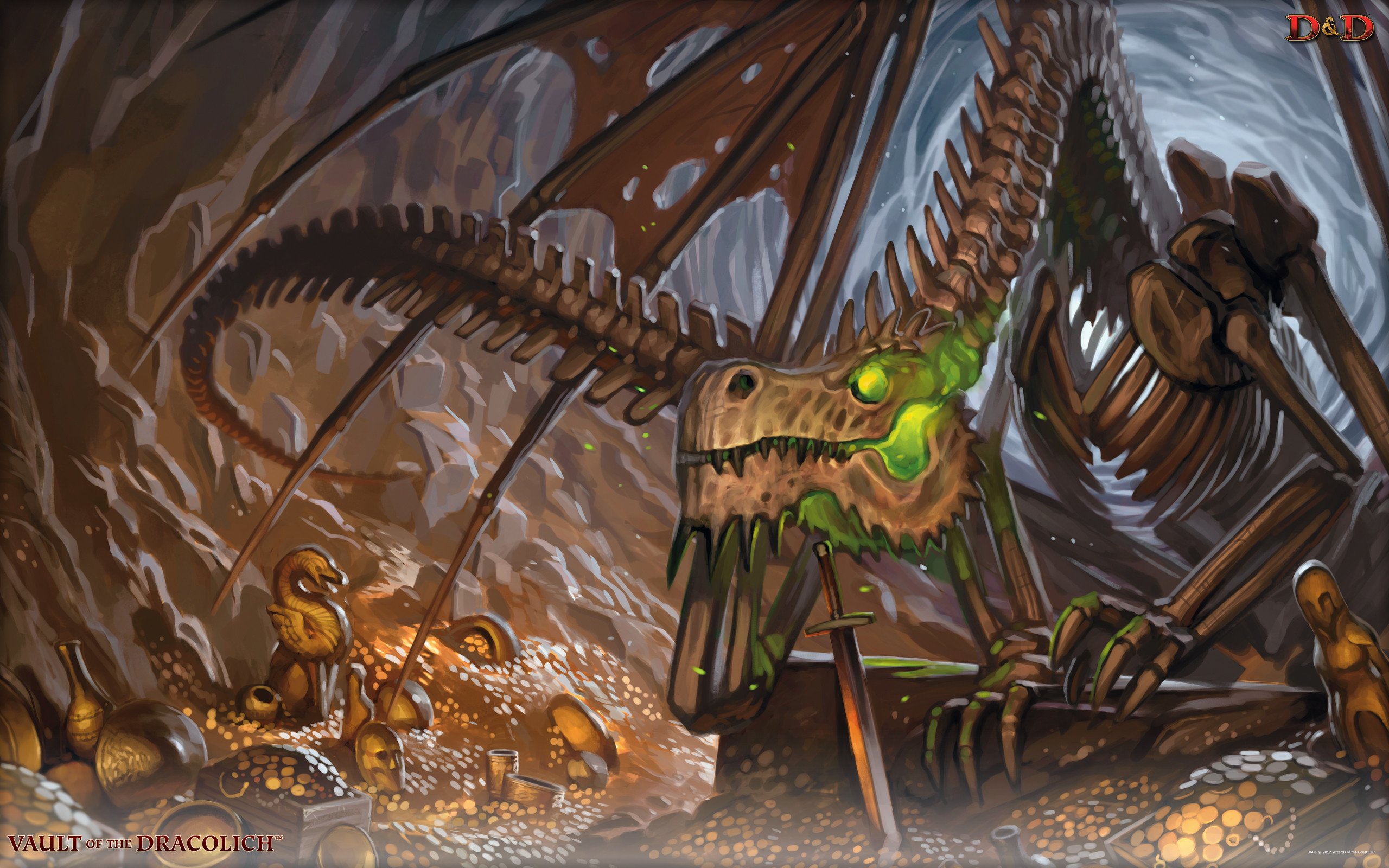 2560x1600 Vault Of The Dracolich - Dungeons & Dragons wallpaper - 1062455 ... src