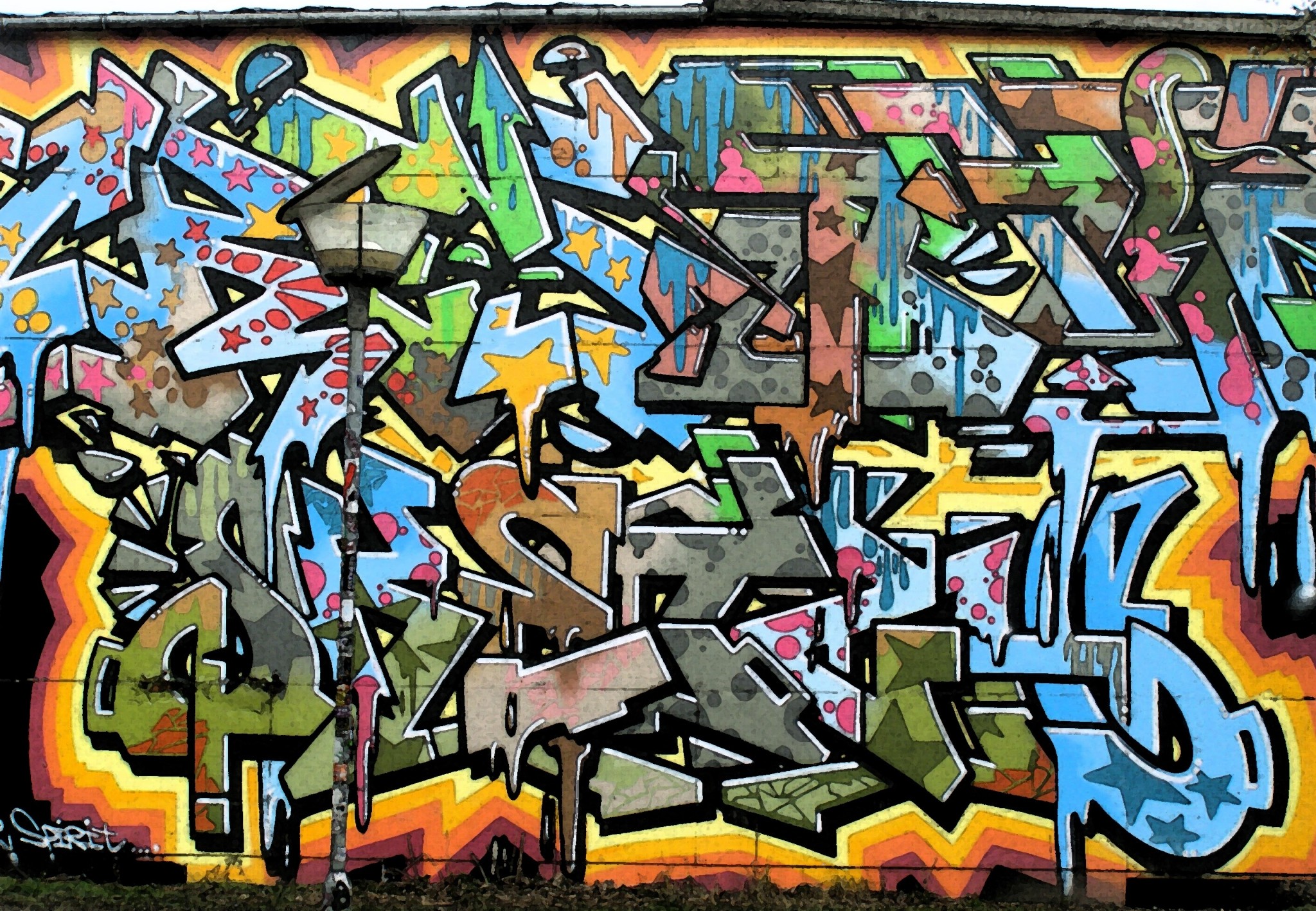 2048x1418 graffiti wallpaper images