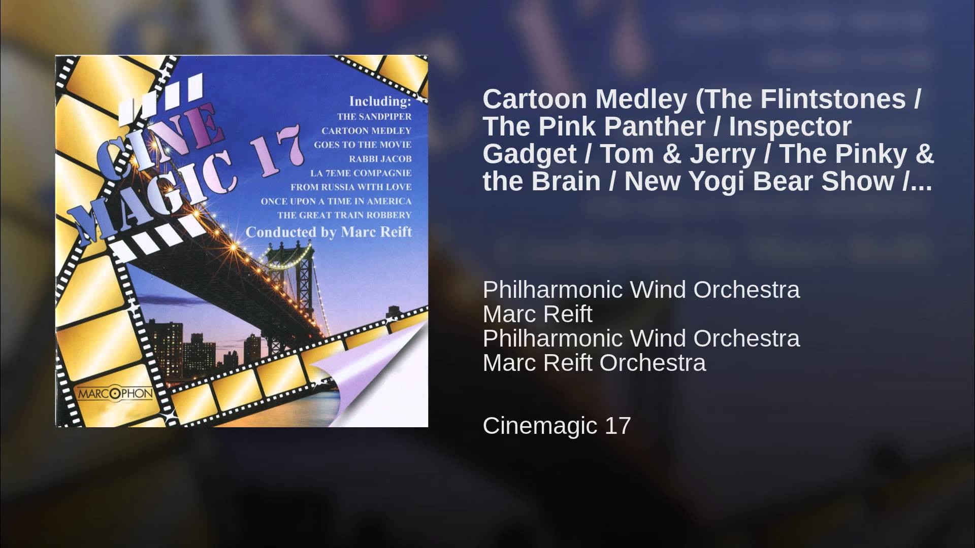 1920x1080 Cartoon Medley (The Flintstones / The Pink Panther / Inspector Gadget / Tom  & Jerry / The Pinky.