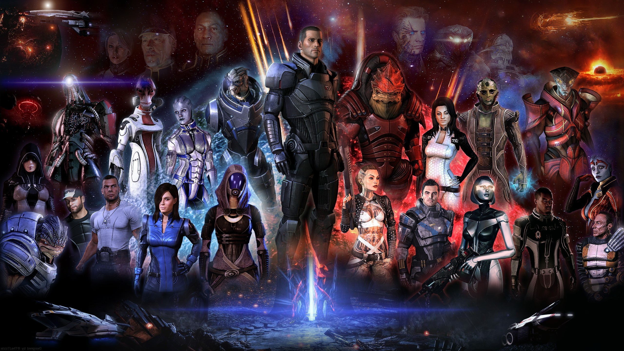2560x1440 Mass Effect, Video Games, Mass Effect 2, Mass Effect 3 Wallpapers HD /  Desktop and Mobile Backgrounds