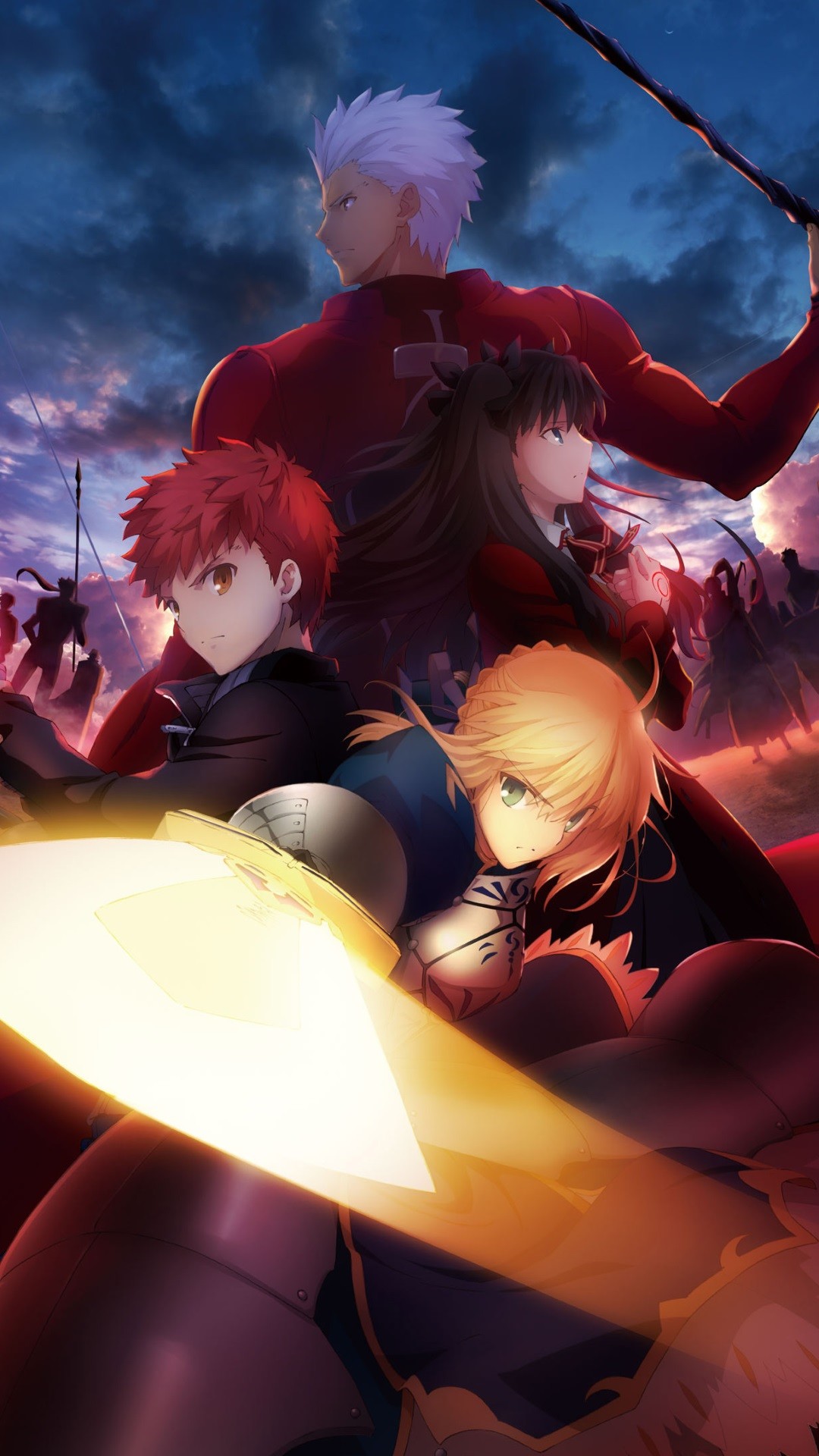 1080x1920 Fate Stay Night Unlimited Blade Works 