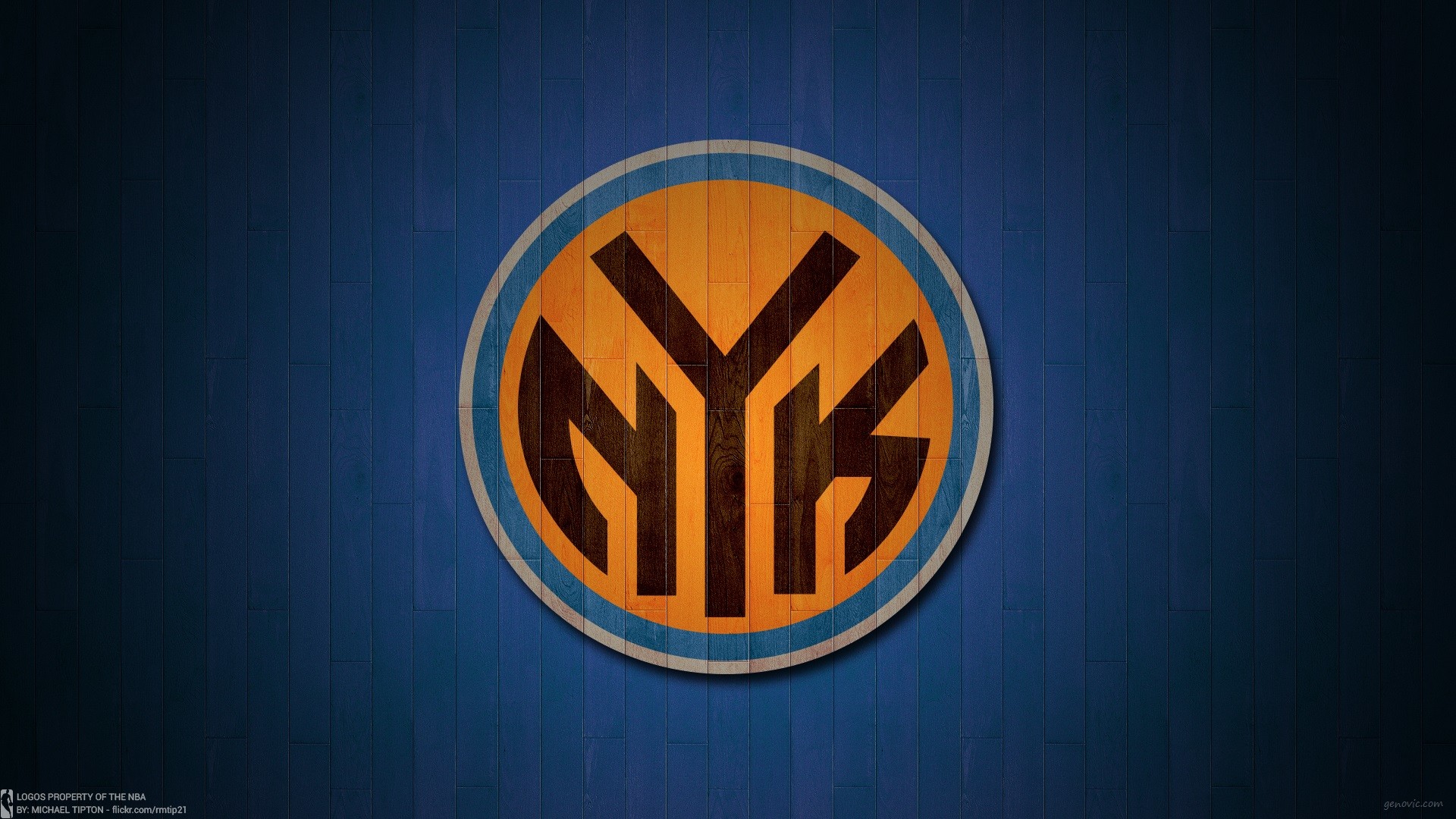1920x1080 New York Knicks 2014 Logo Â· Islanders Ice Wallpaper ...