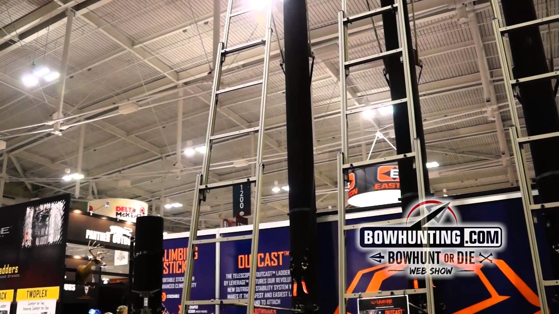 1920x1080 2014 New Bowhunting & Archery gear: Leverage Treestands Outcast Ladder  Stand - YouTube