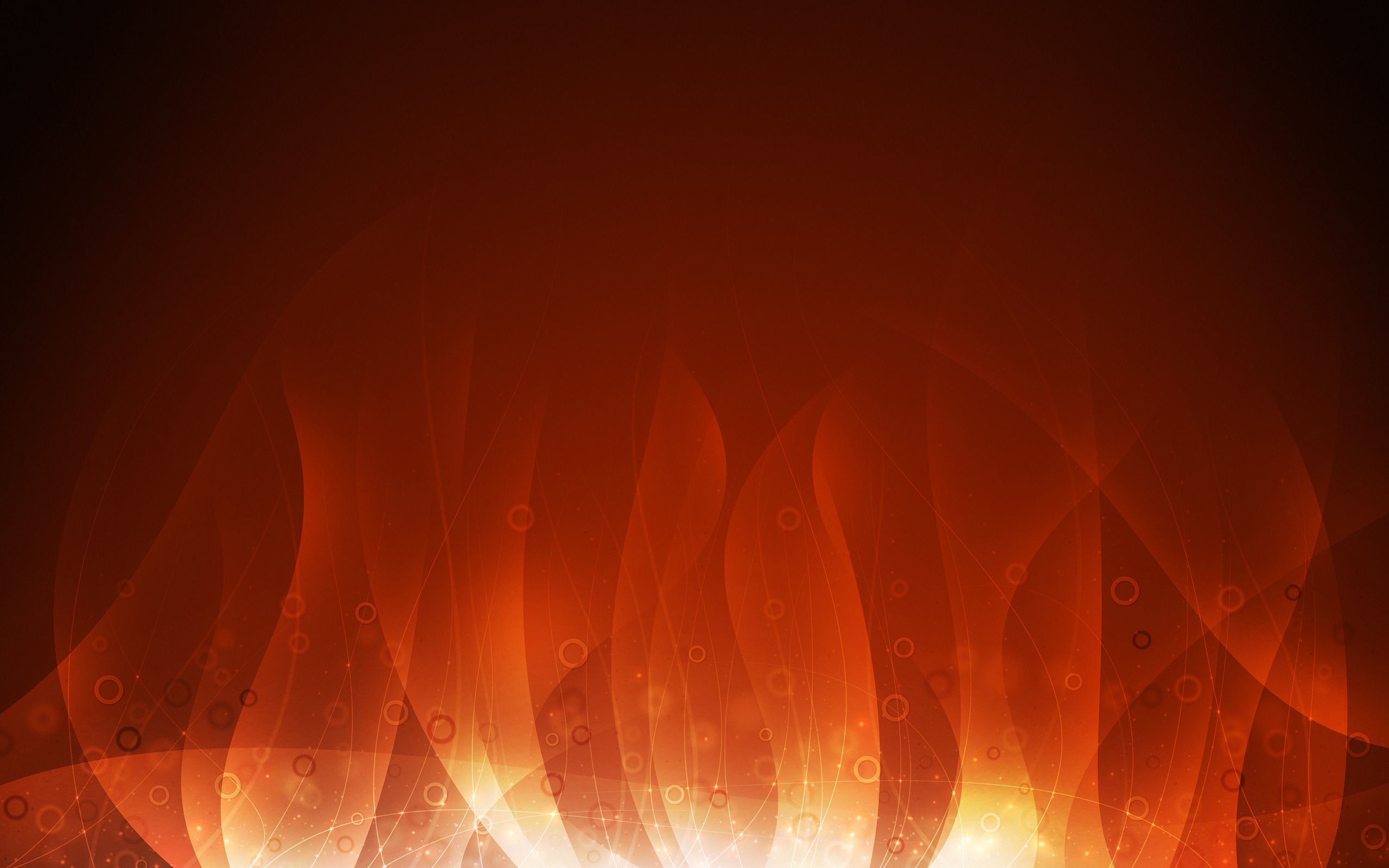 2560x1600 Golden flame Wallpapers
