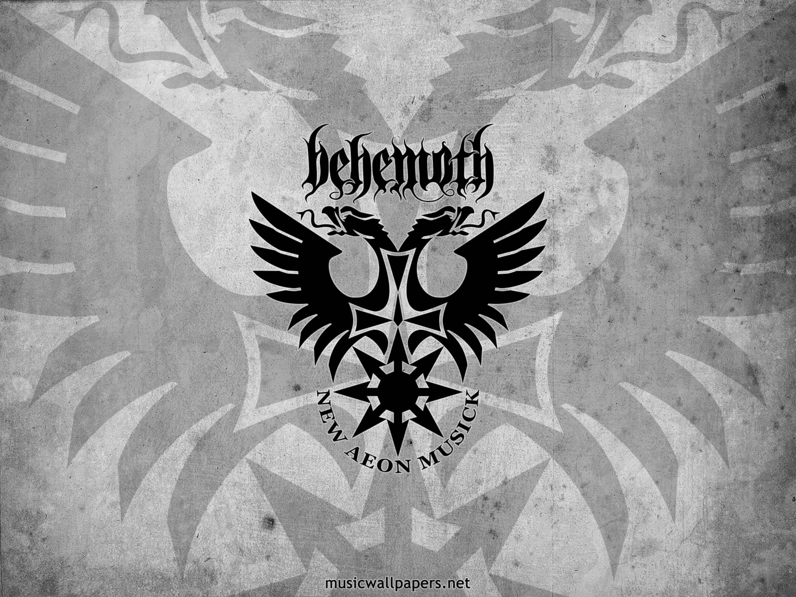 2560x1920 behemoth death metal emblems logs 1600x1200 wallpaper Art HD Wallpaper
