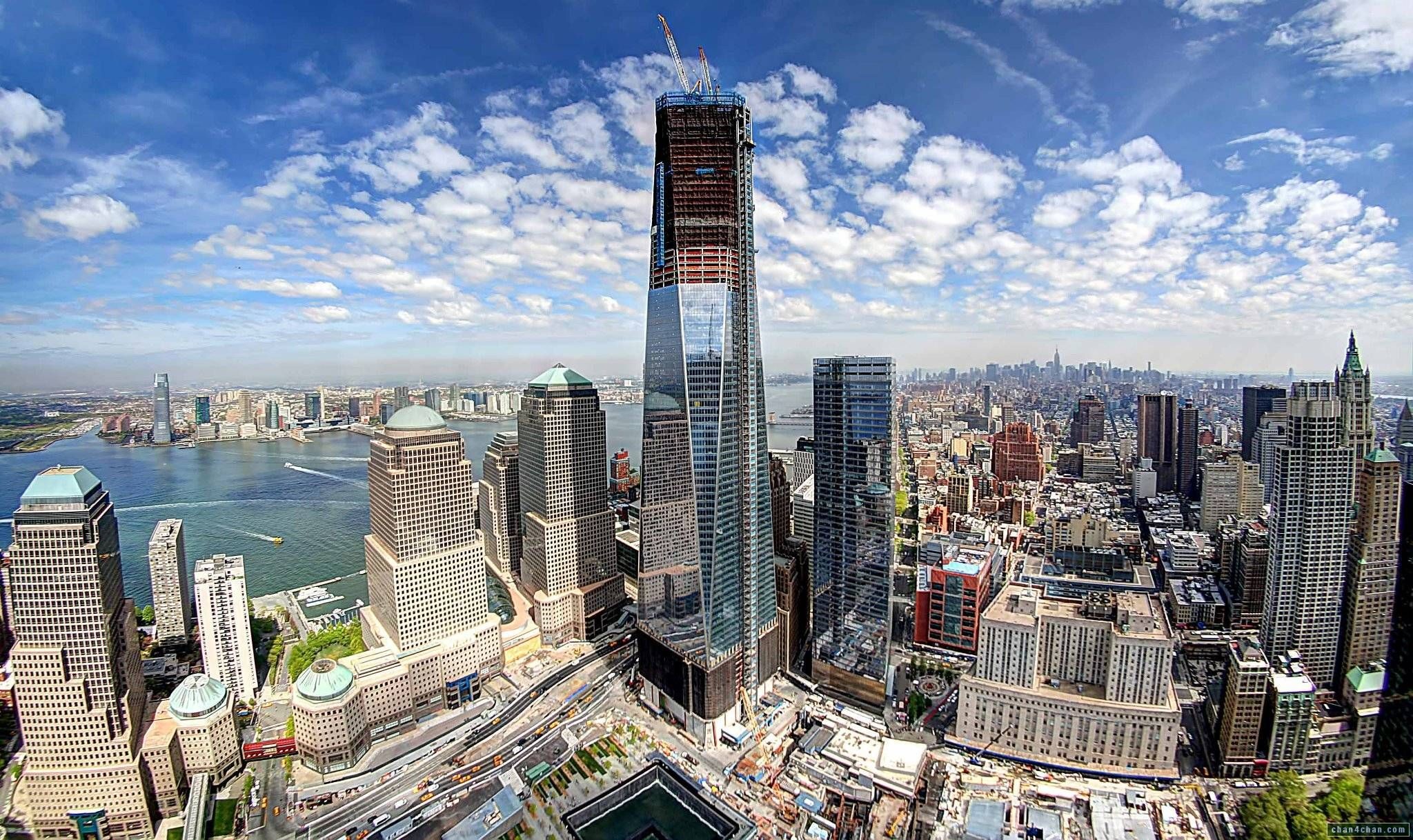 2048x1218 World Trade Center Skyline Wallpaper