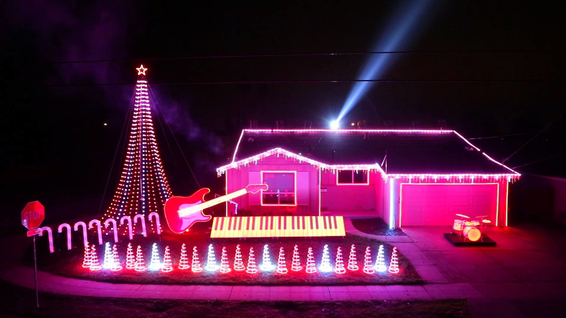1920x1080 Best of Star Wars Music Light Show - Home featured on ABC's Great Christmas  Light Fight! - YouTube