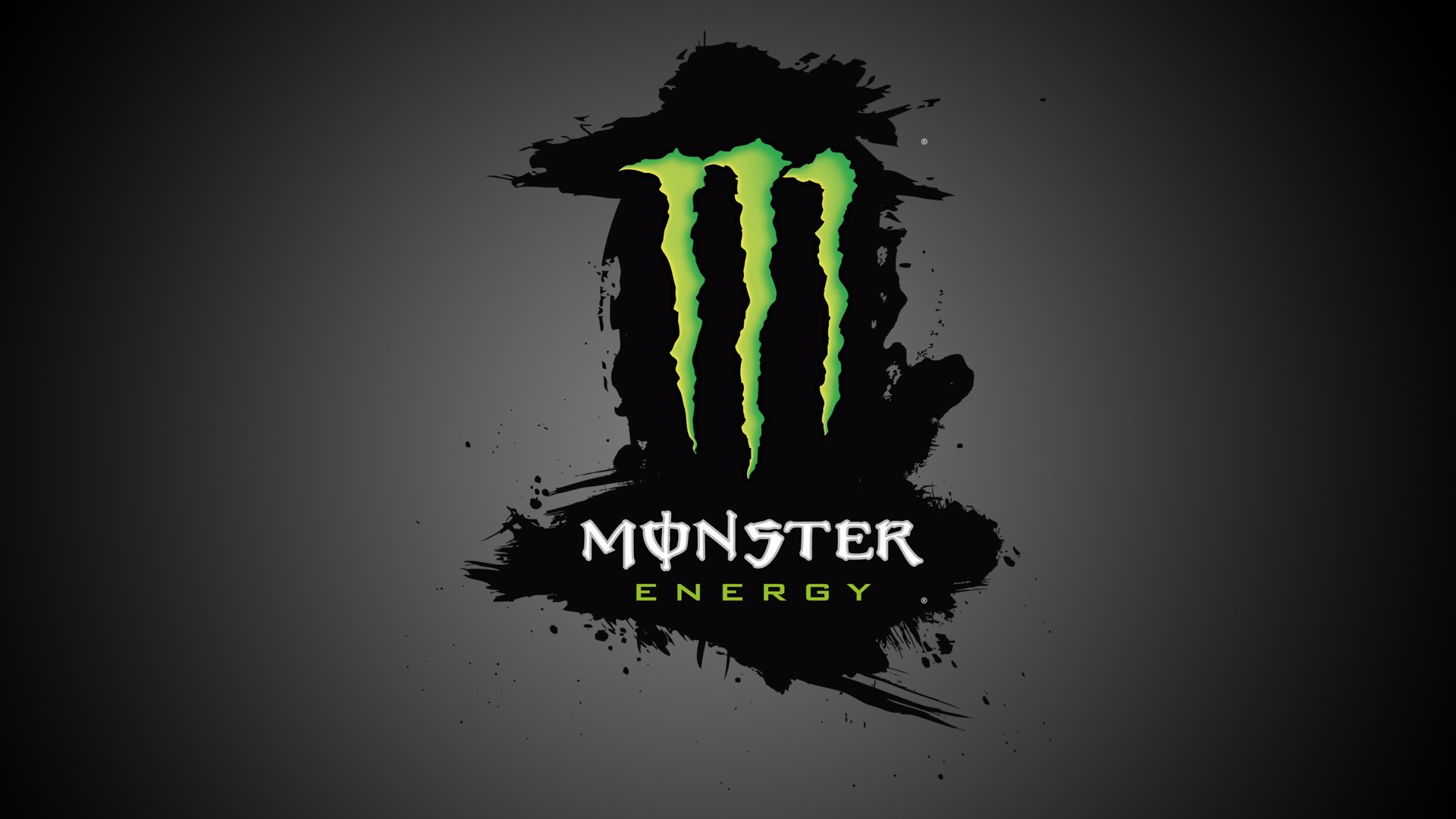 1920x1080 General  Monster Energy energy drinks black green