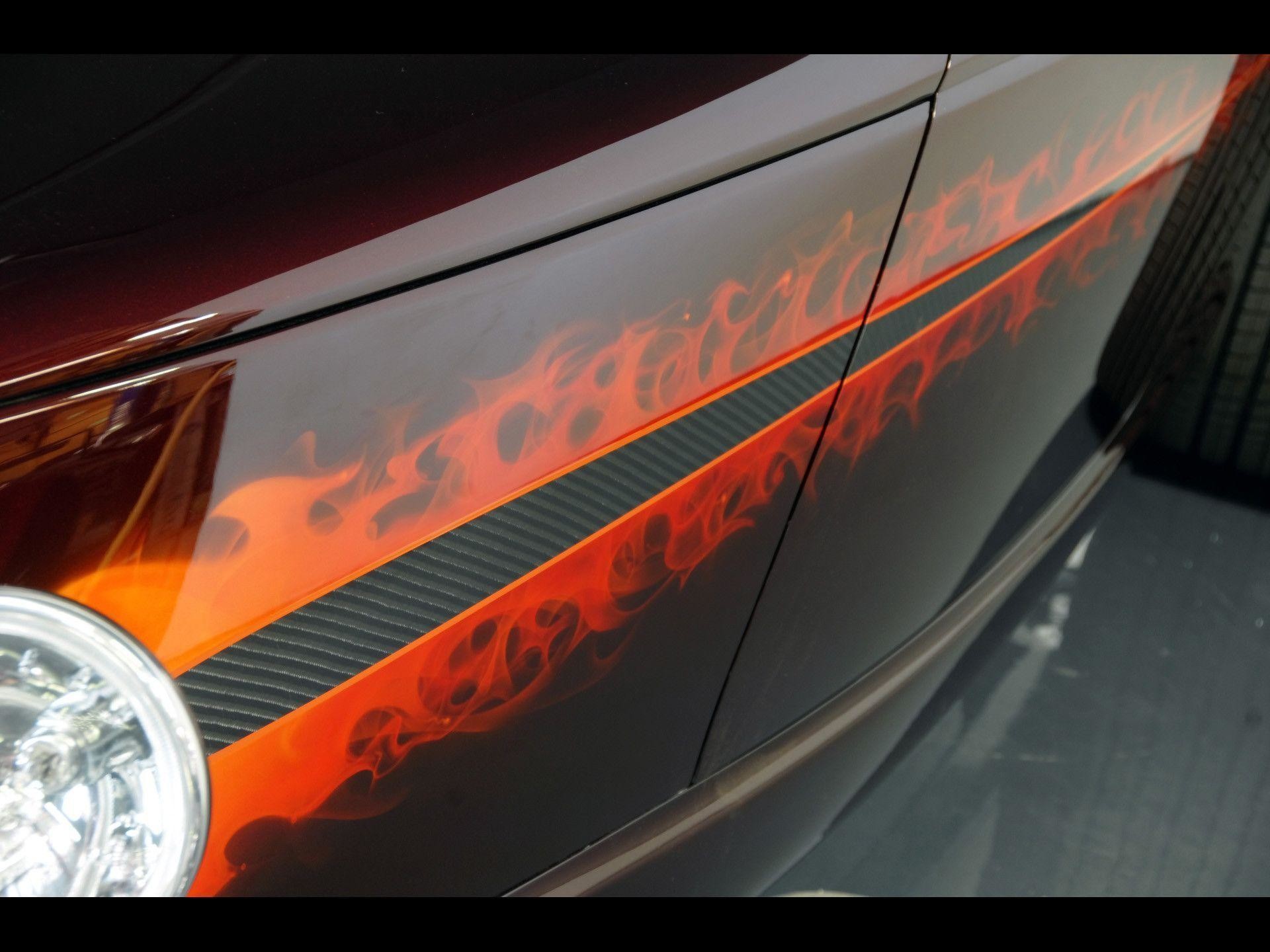 1920x1440 2008 Foose Coupe - Flame Graphic -  - Wallpaper