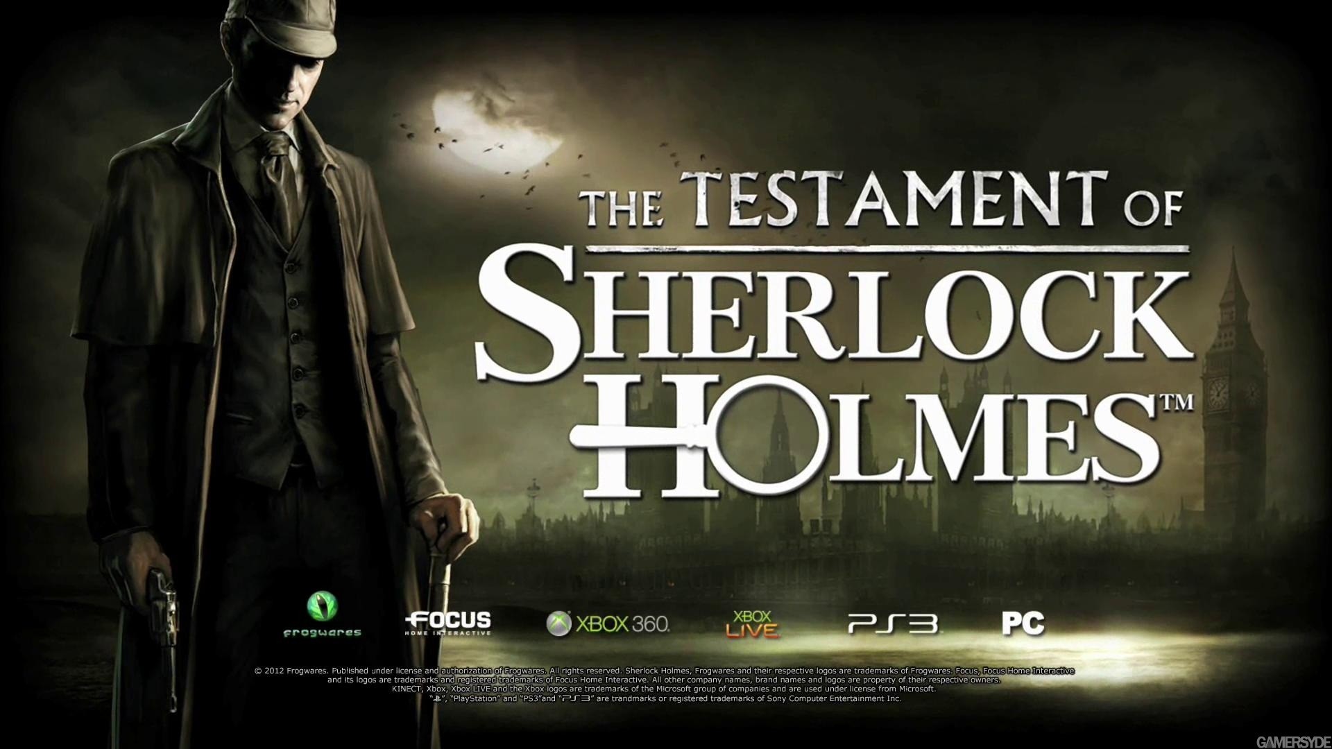 1920x1080  The Testament of Sherlock Holmes video game wallpapers • Wallpaper  .