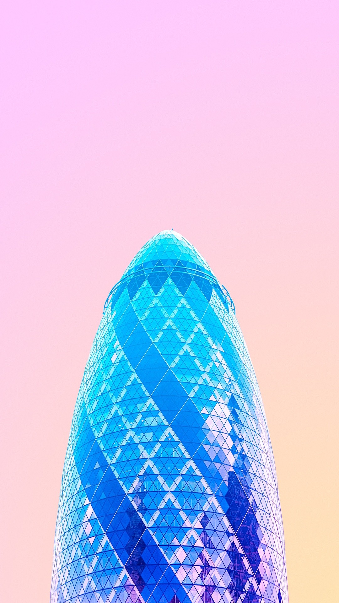 1080x1920 The Gherkin 30 St Mary Axe Colorful iPhone 6 Plus HD Wallpaper