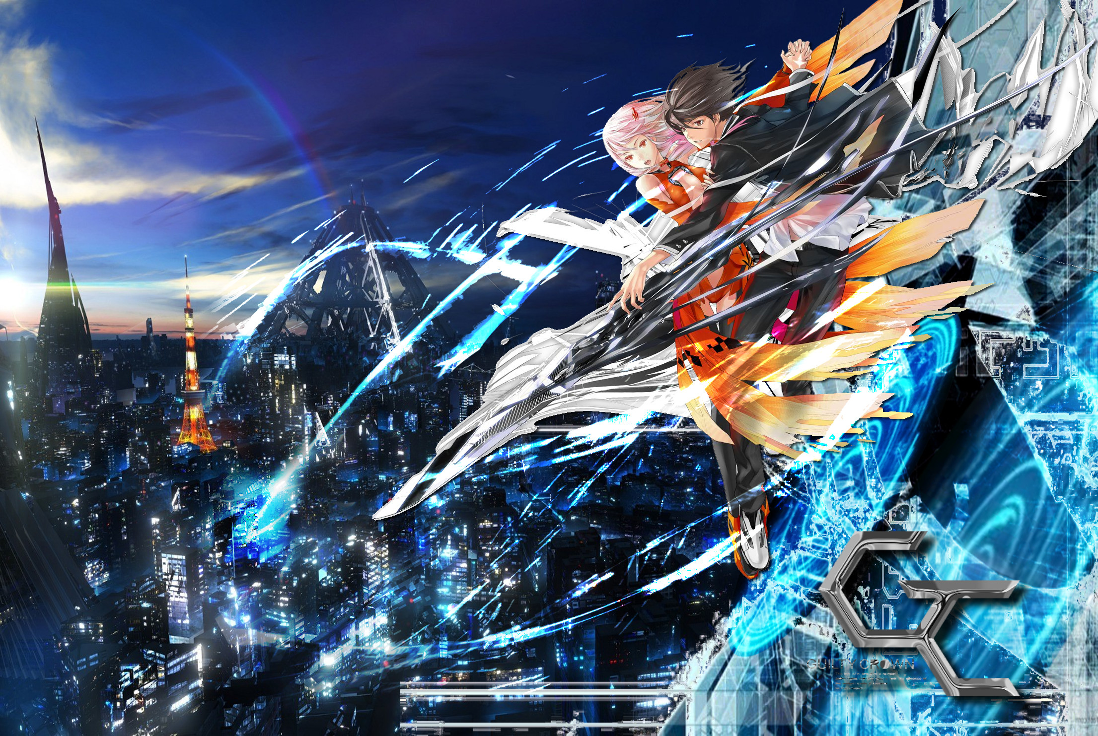 2211x1483 Anime: Guilty Crown Really good anime in my opinion. Genre: Action, Drama