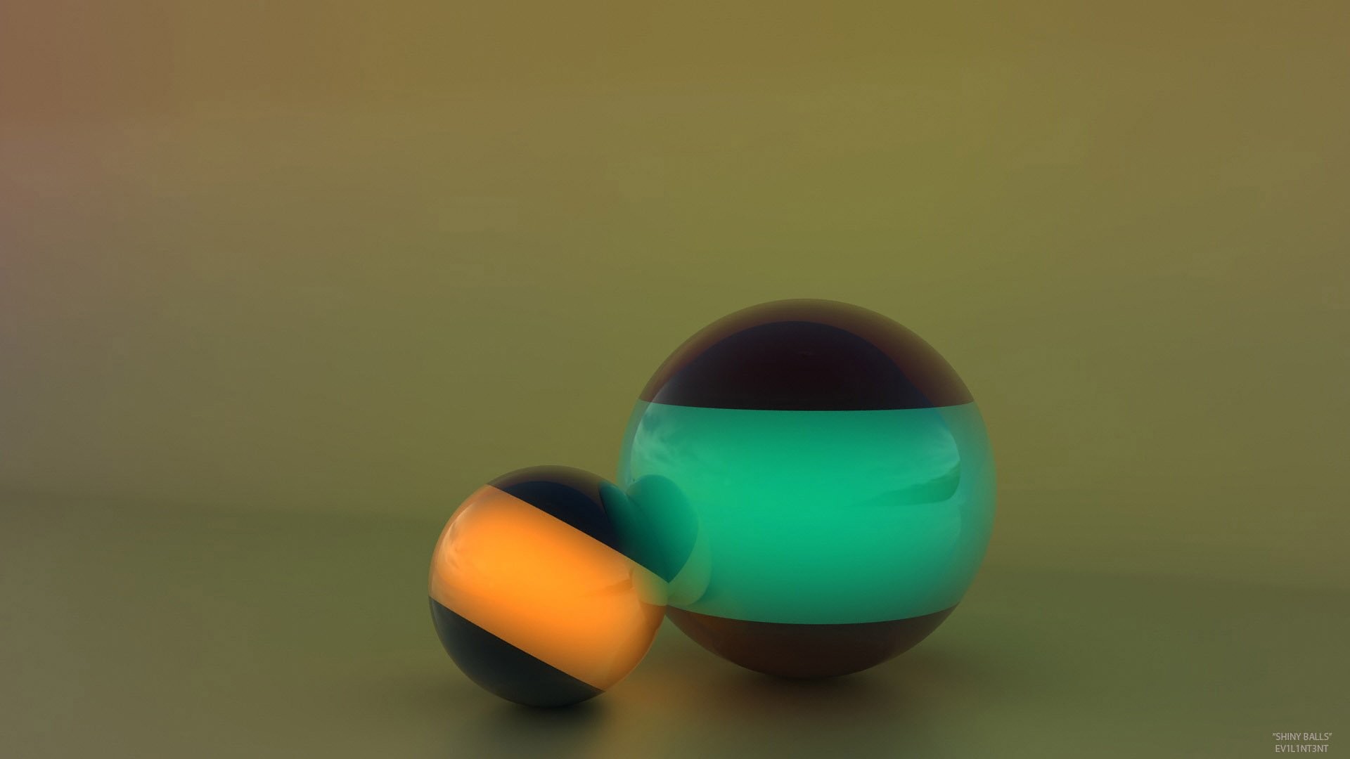 1920x1080 Shiny Balls Shinyballs Animateds Abstract Images