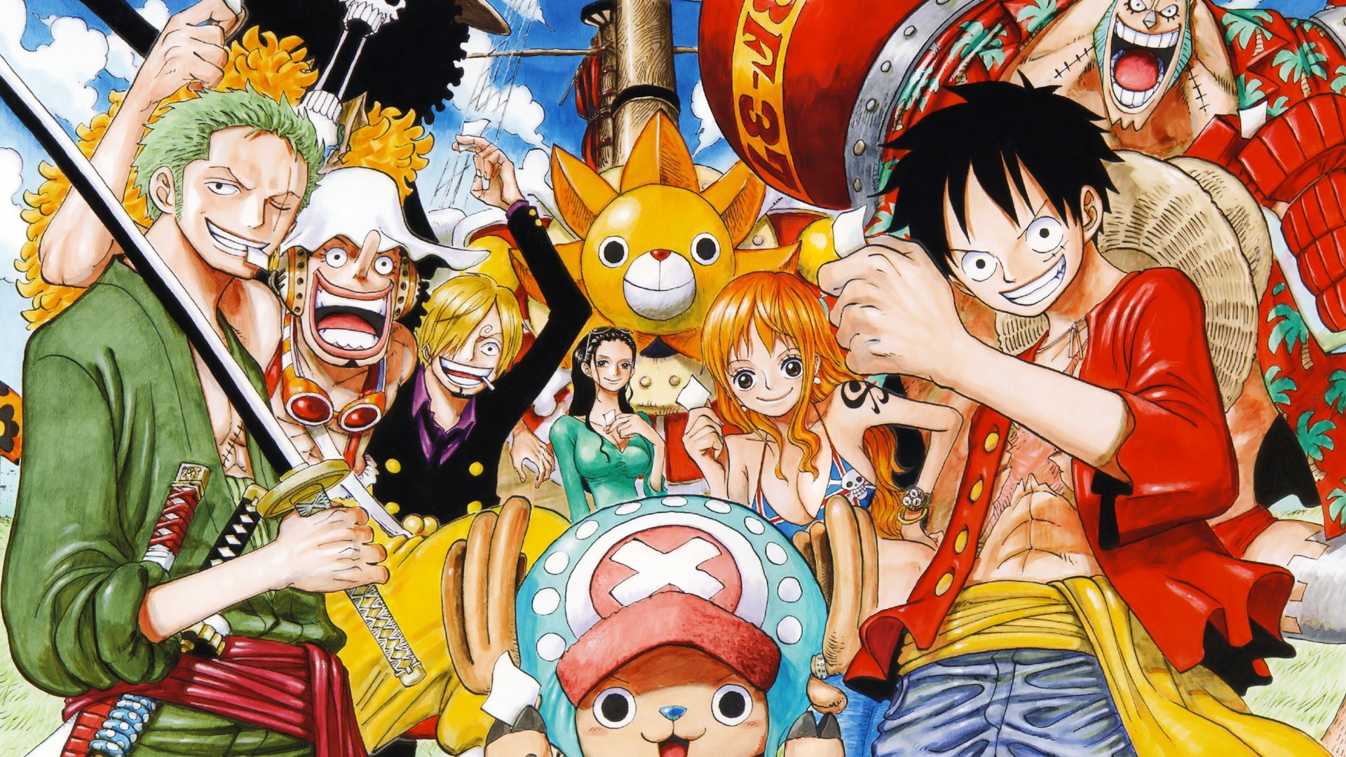 My Strawhats pc wallpaper :D : r/OnePiece